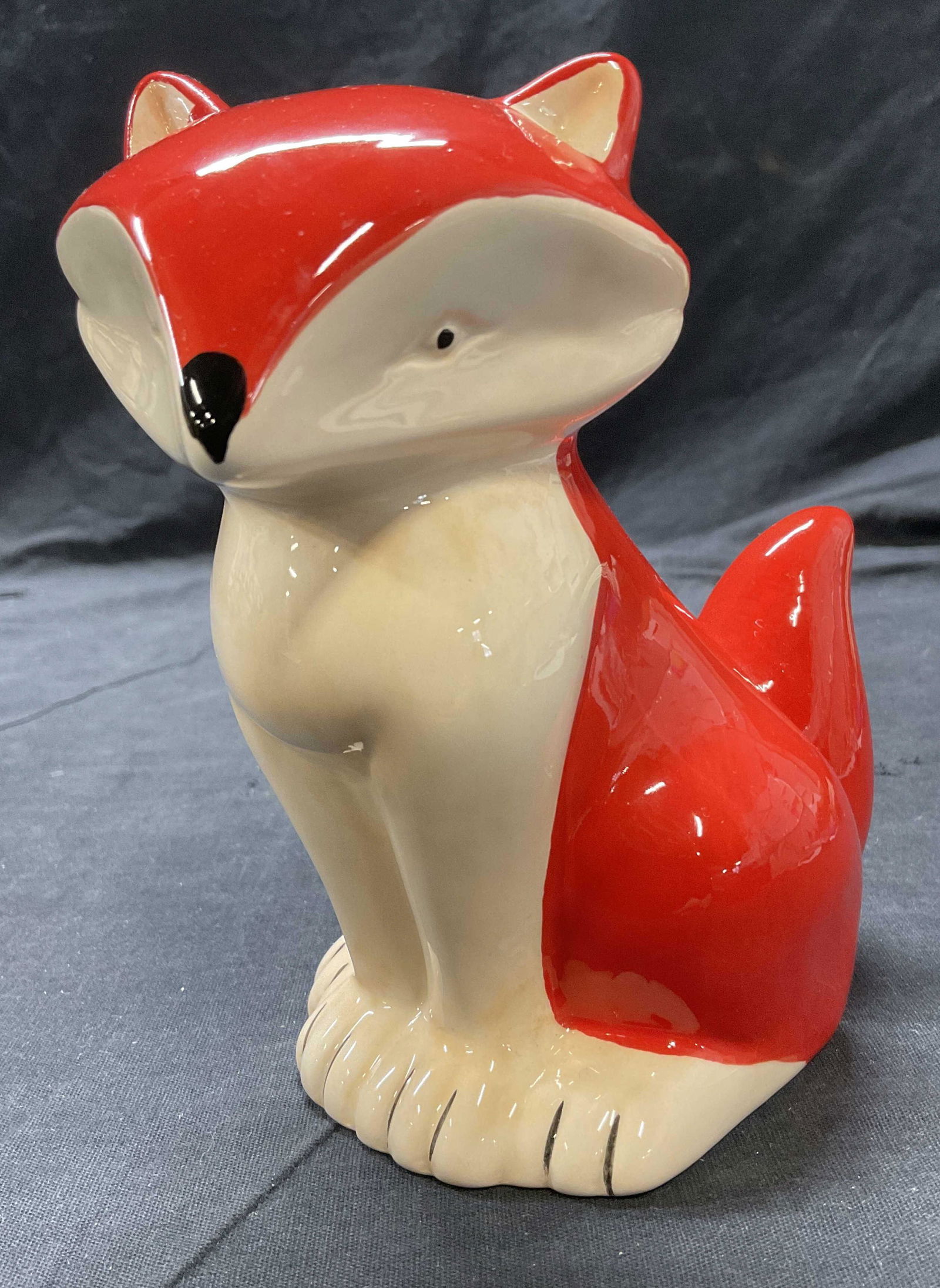 Ceramic Red Fox Decor (1 of 6)