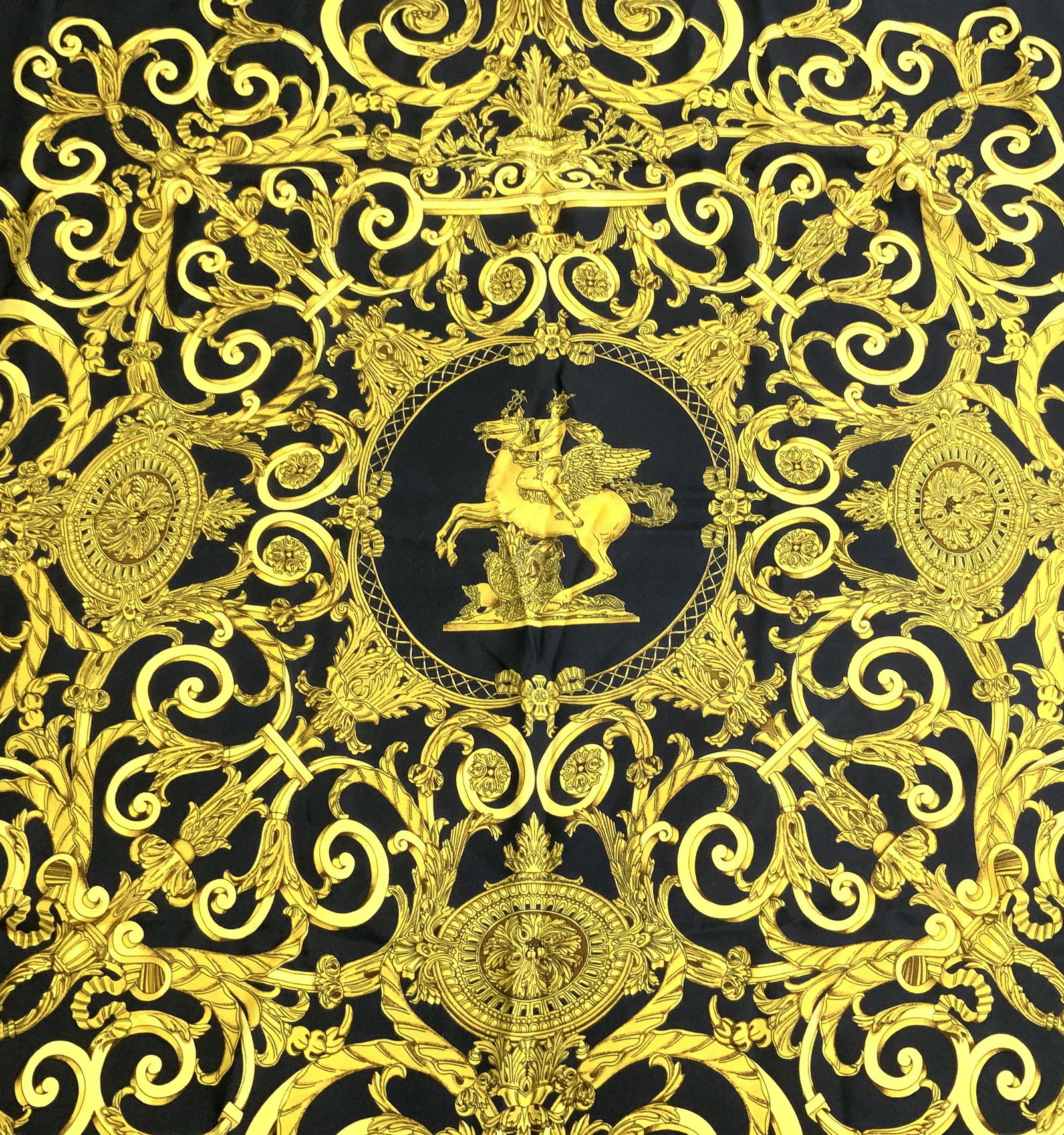 HERMES Paris J METZ LES TULERIES Silk Scarf FRANCE (1 of 14)