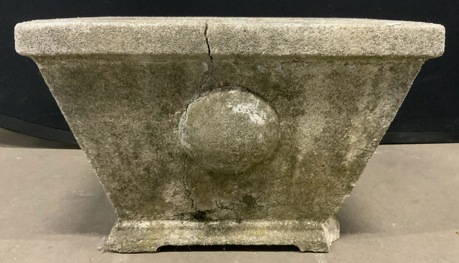 Vintage Cement Planter Vessel Garden Statuary (1 of 8)