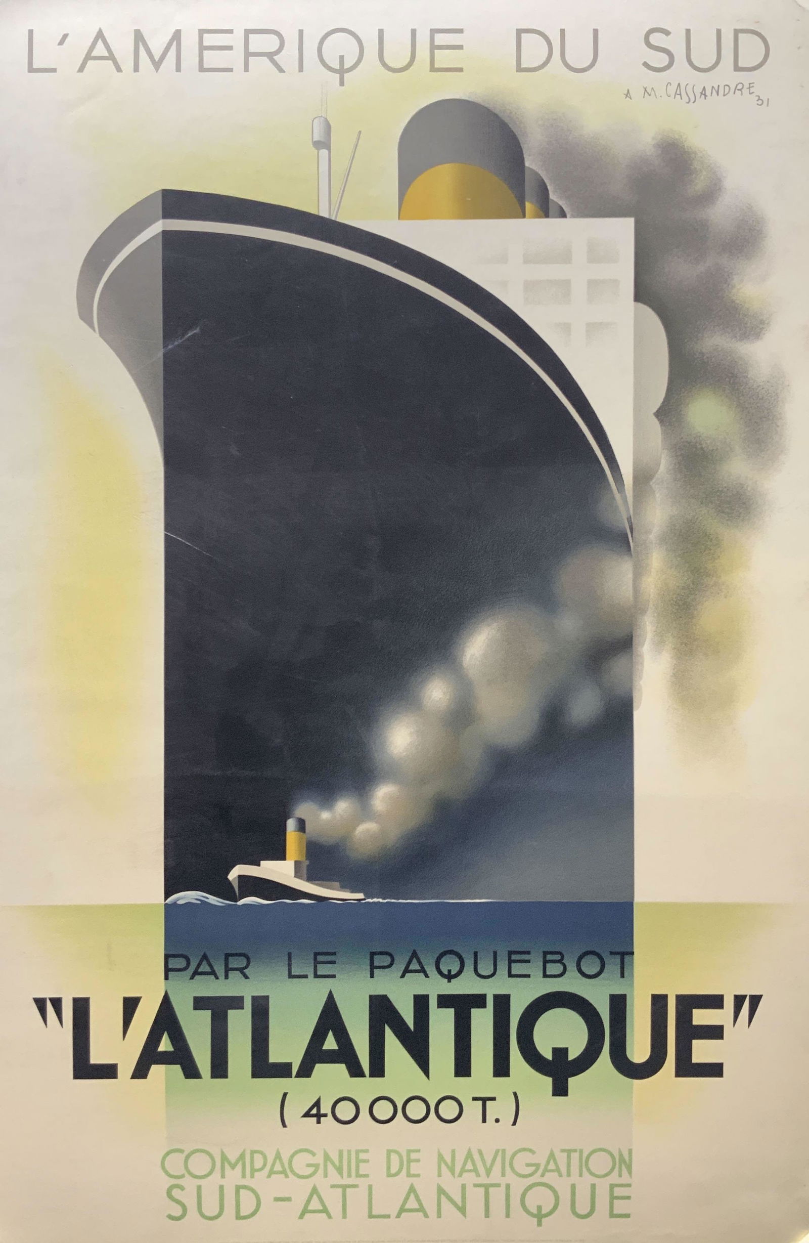 A.M.CASSANDRE L Atlantique Cruise Advert (1 of 13)