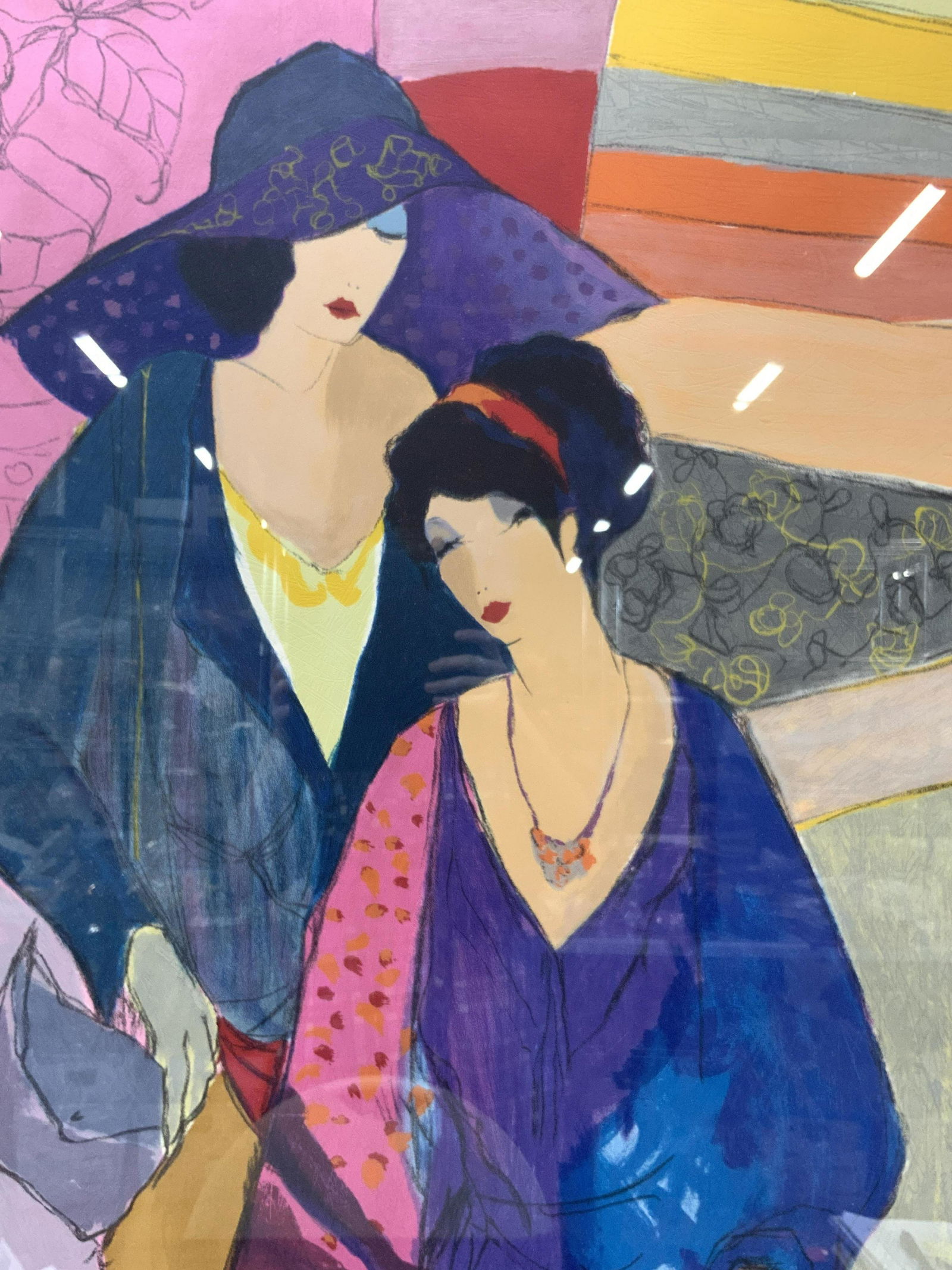 TARKAY Signed Friendship Silk Screen (1 of 10)