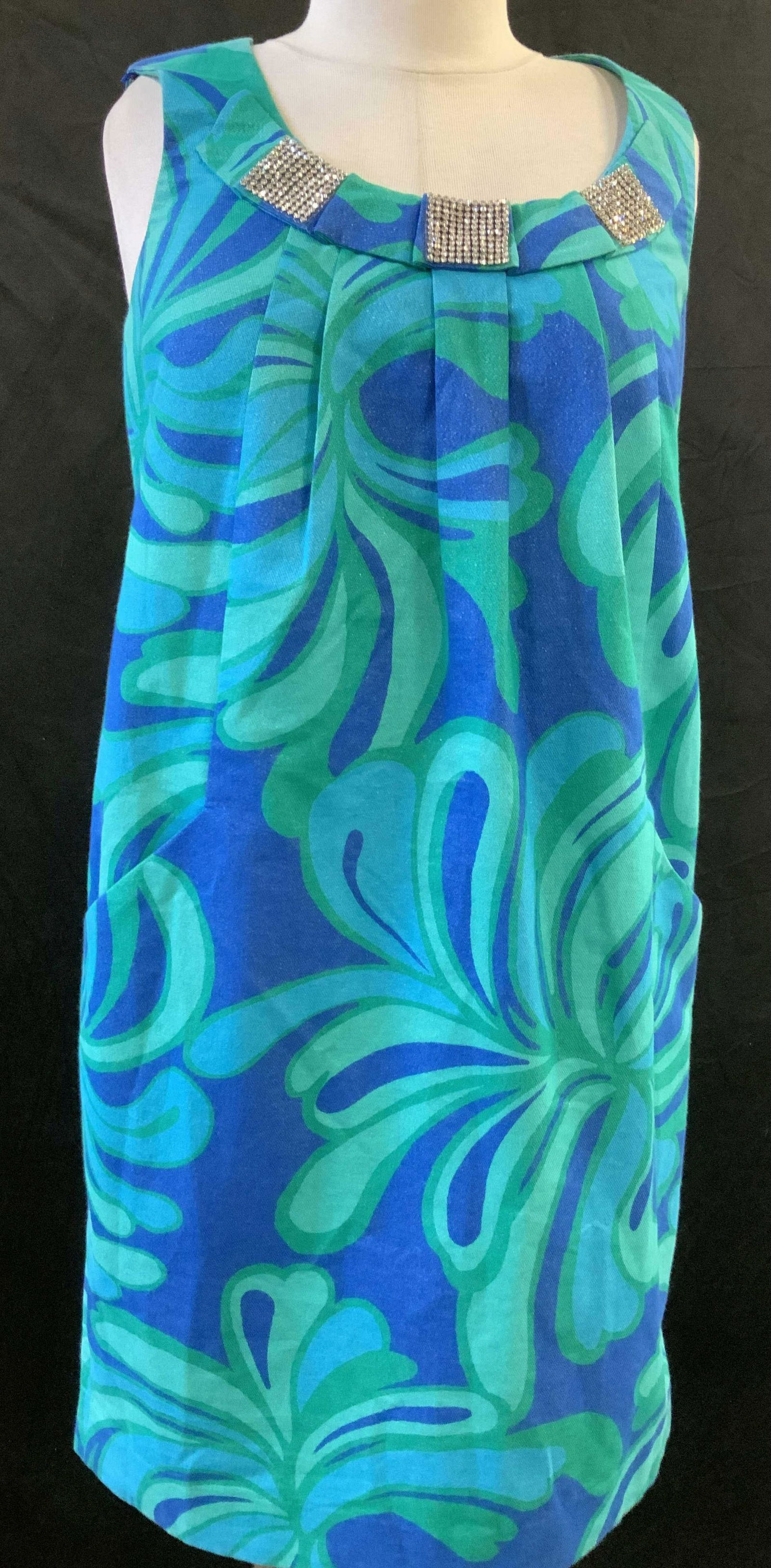 Lilly Pulitzer Cotton Cocktail Shift Dress, Sz 2 (1 of 7)