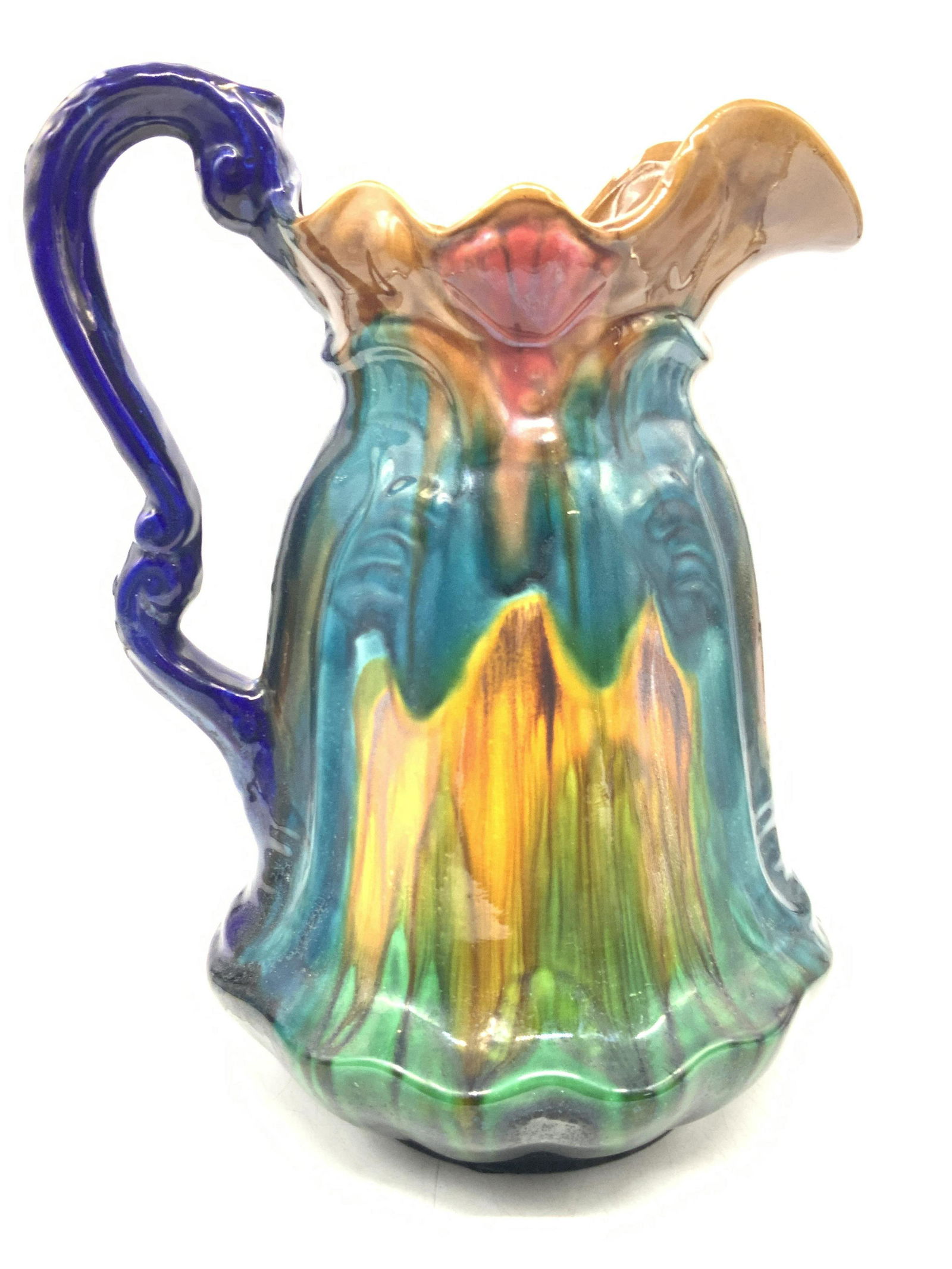 Hand Crafted Drip Glazed Ceramic Vessel (1 of 10)