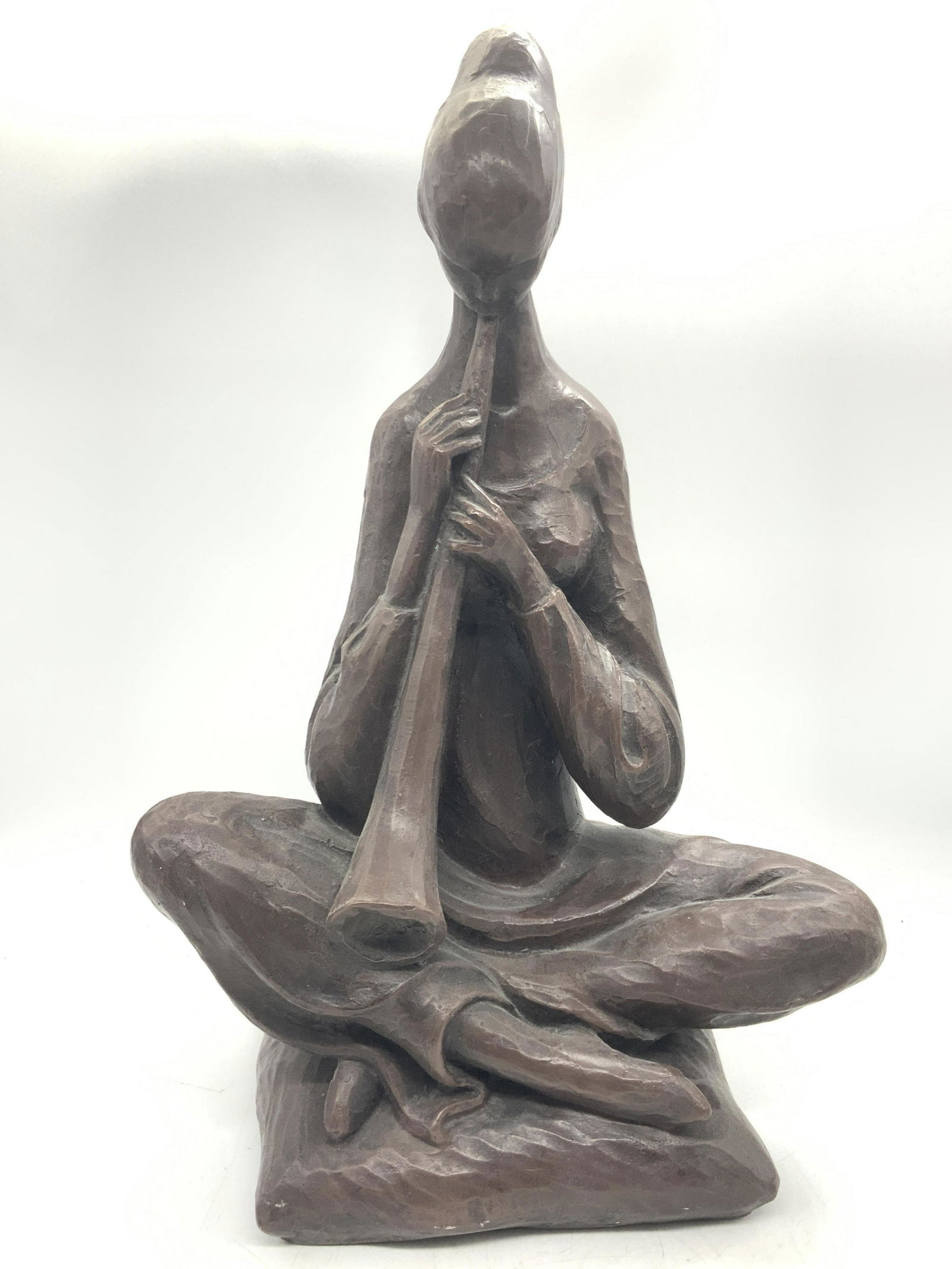 LEONARDO ART WORKS Ink Woman Playing Flute (1 of 9)