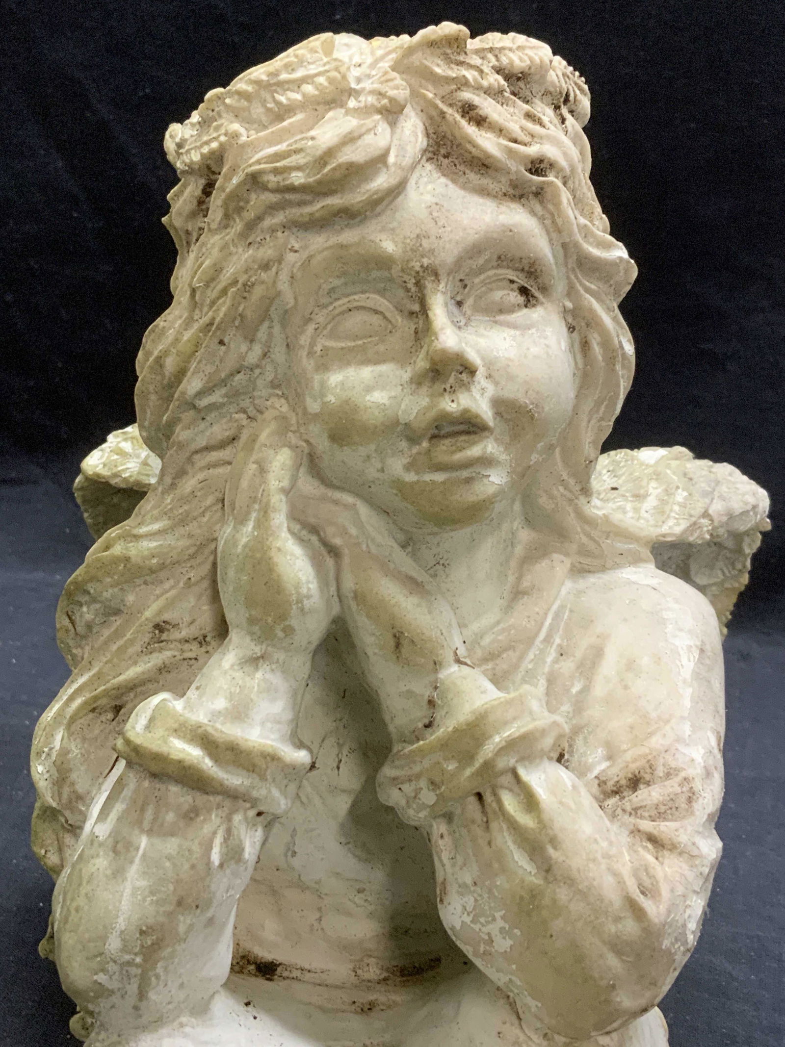 Vintage Cherub Figural Garden Statuary (1 of 6)