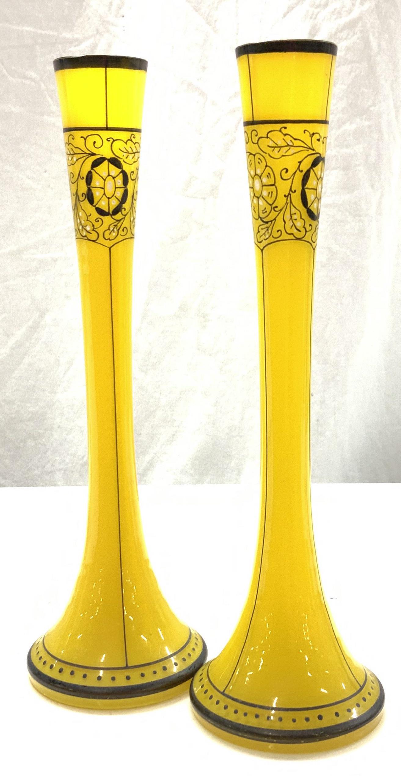 Pair Tango Art Deco Candle Holders Czechoslovakia (1 of 7)