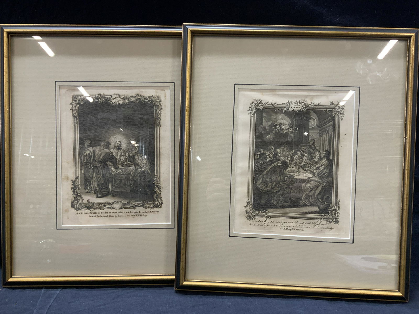 Set2 Antique Etchings, The Last Supper & More (1 of 11)