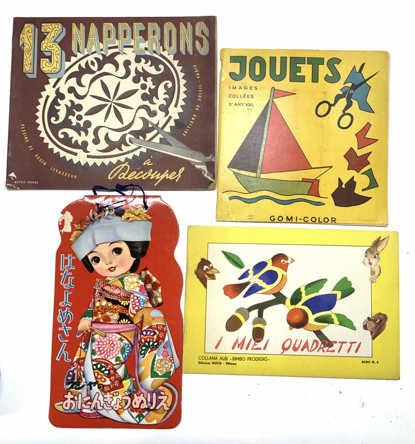 Grp 4 Retro French & Italian Stencil Pattern Books (1 of 7)