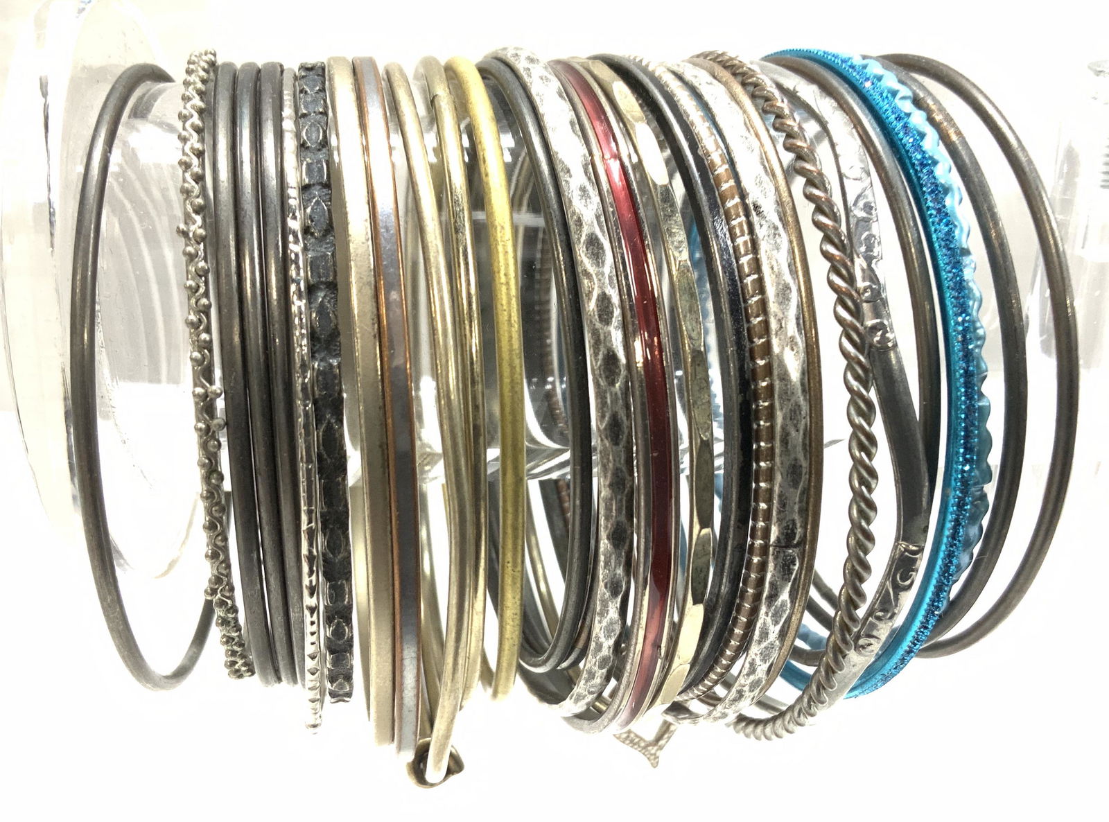 29 Stackable Thin Bangle Bracelets (1 of 6)
