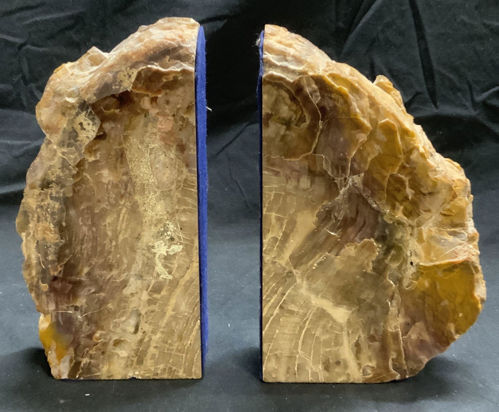 Pair Cut Natural Stone Bookends (1 of 7)