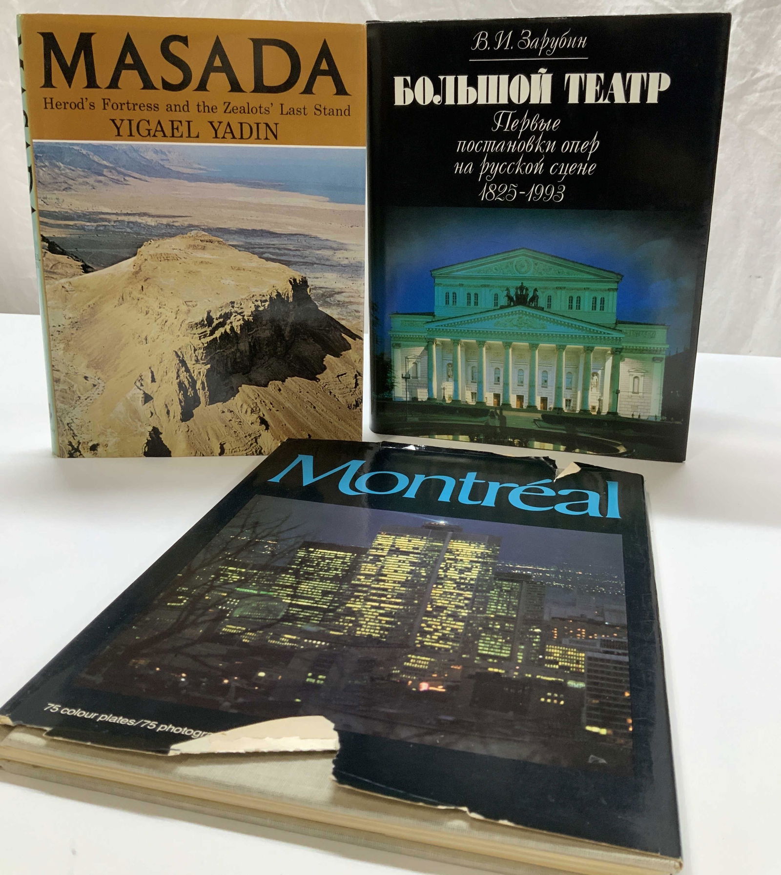 3 Coffee Table Books, Montreal, Judean Desert (1 of 11)