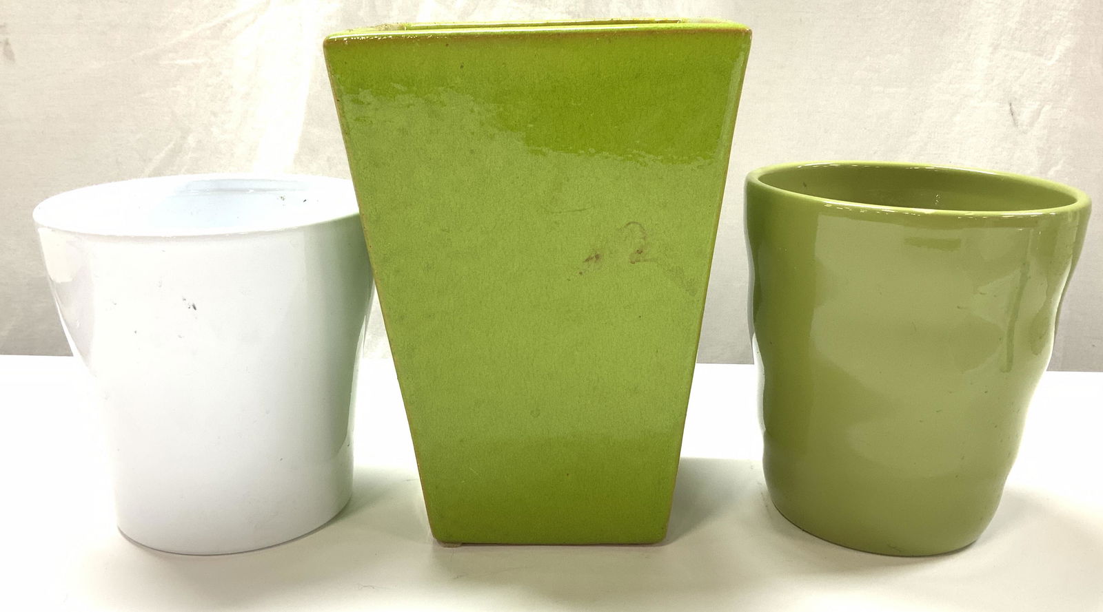 3 Ceramic & Terra Cotta Cachepot, Germany (1 of 7)