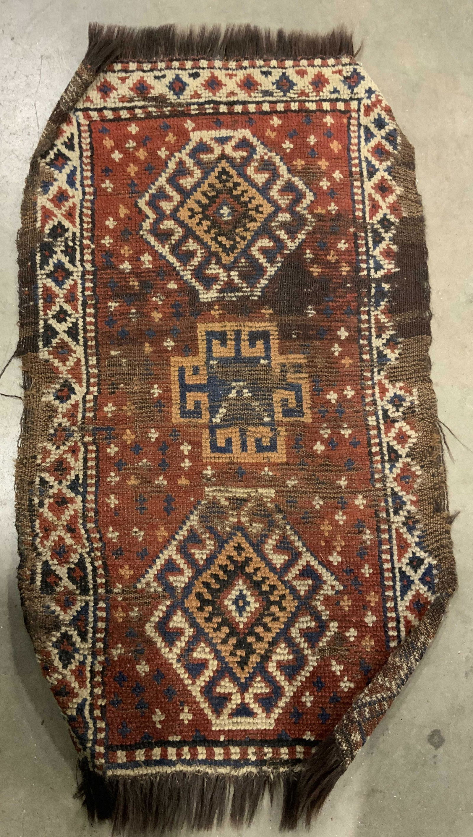 Antique Handmade Persian Wool Area Rug (1 of 6)