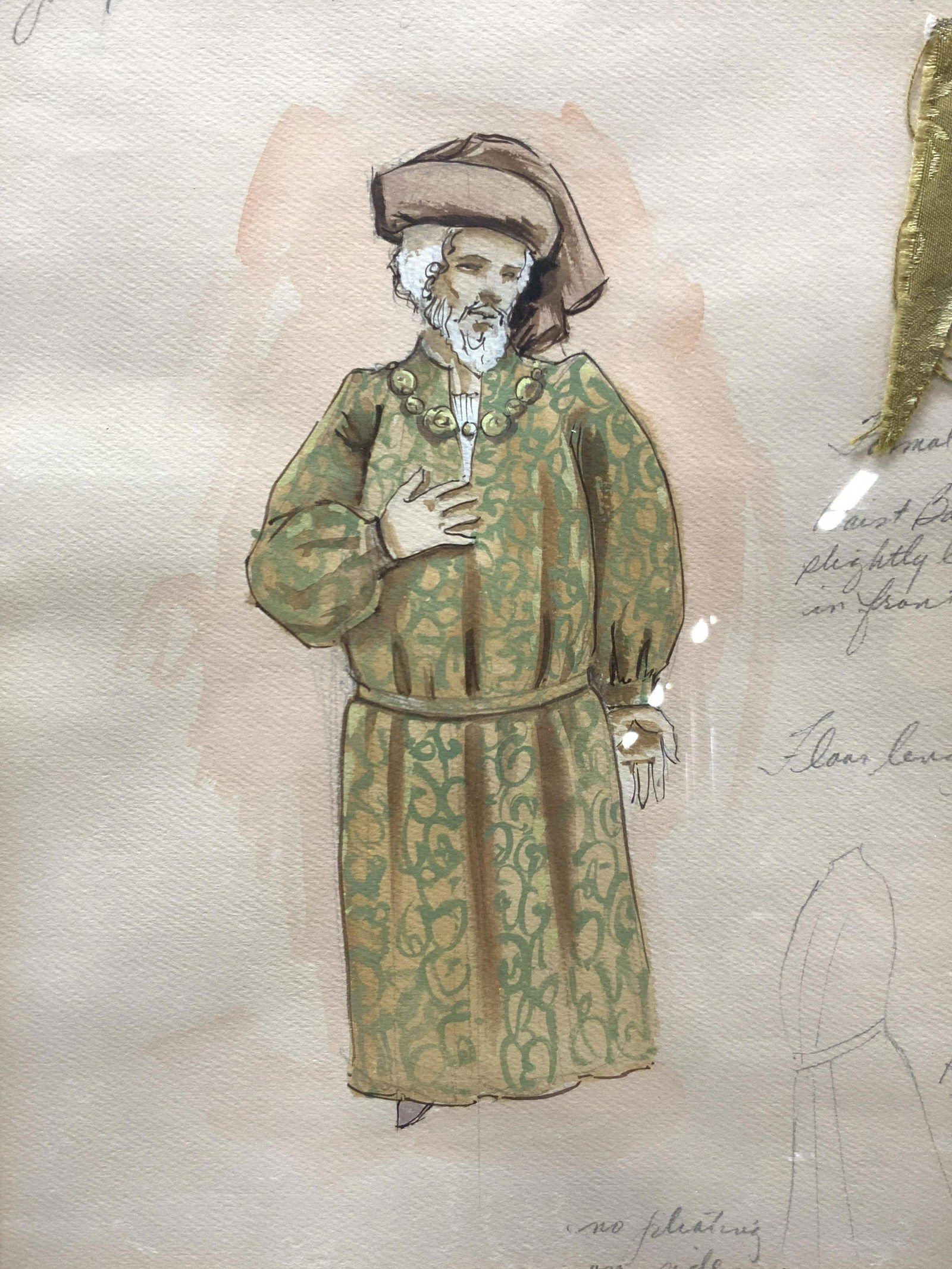 Ralph Baitman Signed Watercolor Illustration (1 of 11)