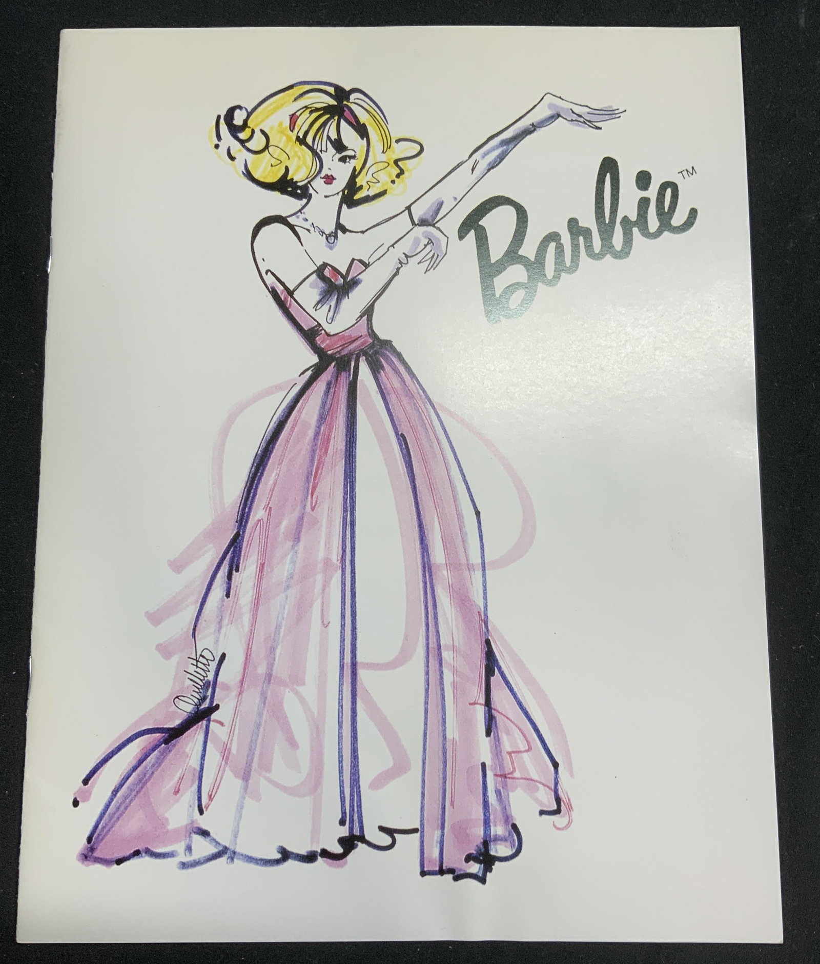 Vintage Barbie Souvenir Art Book 1993 (1 of 8)