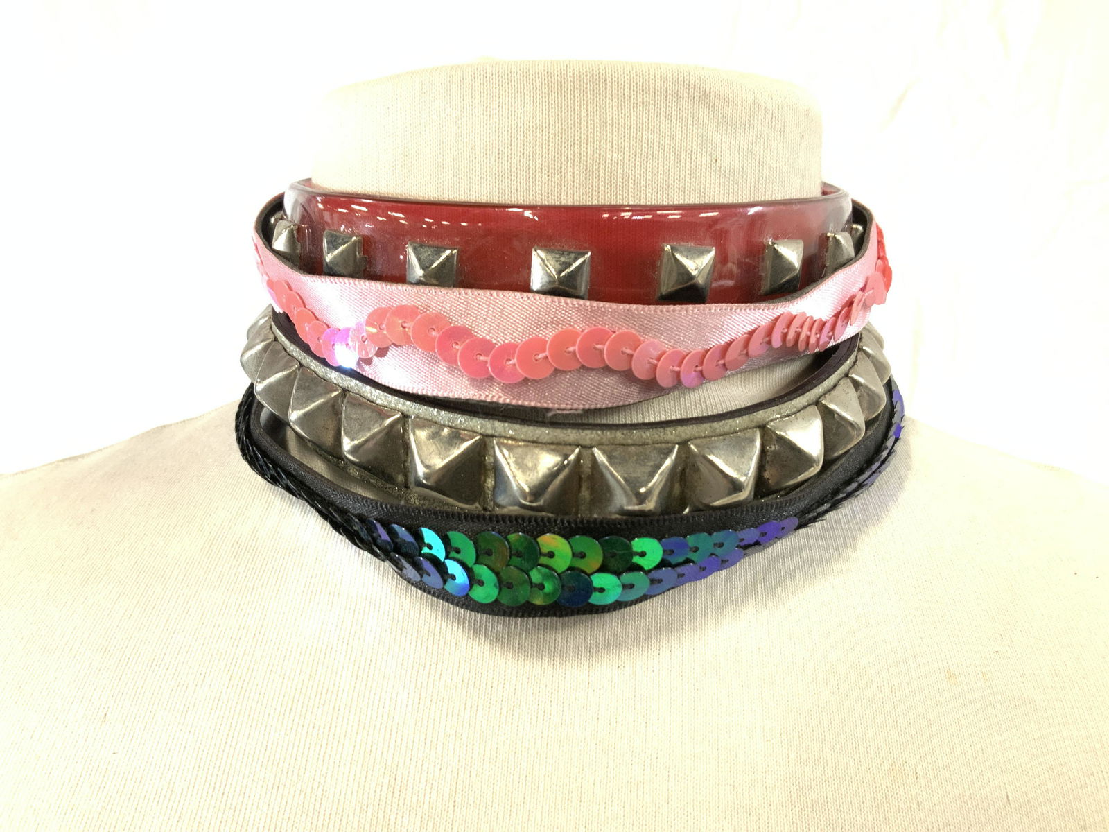 6 Avant Guard Collar Necklaces, Jewelry New (1 of 9)