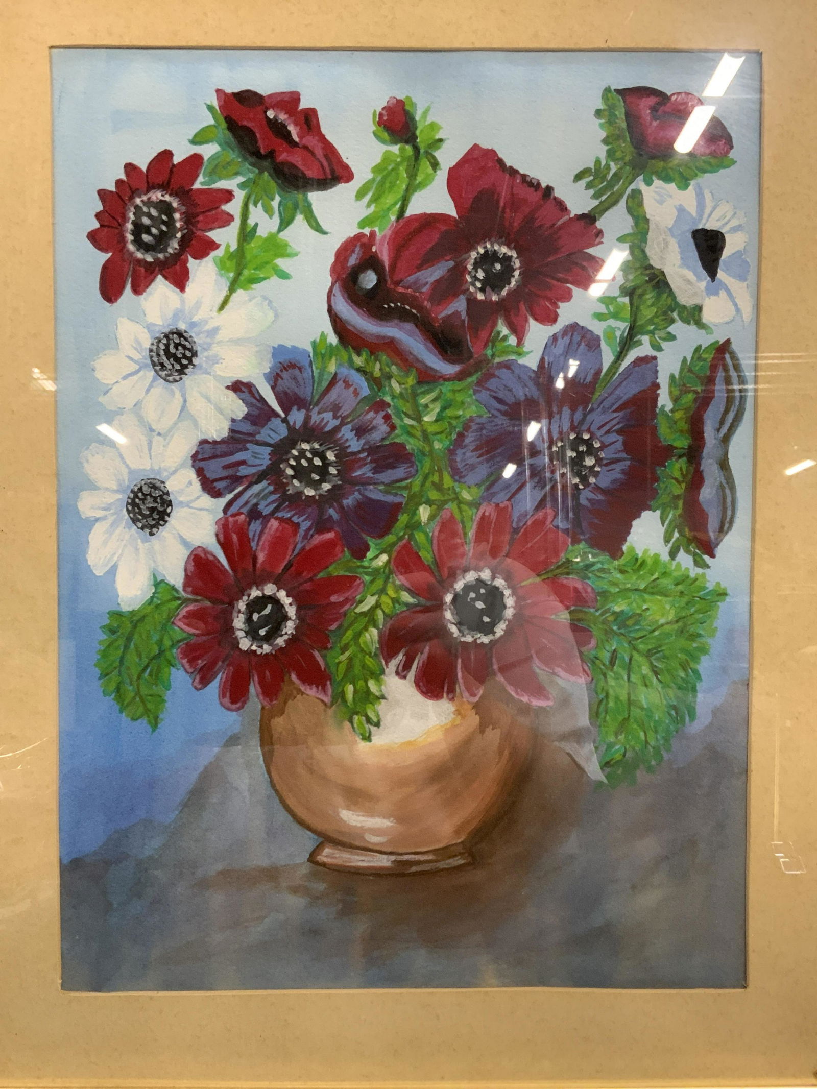Framed Floral Still Life Painting (1 of 6)