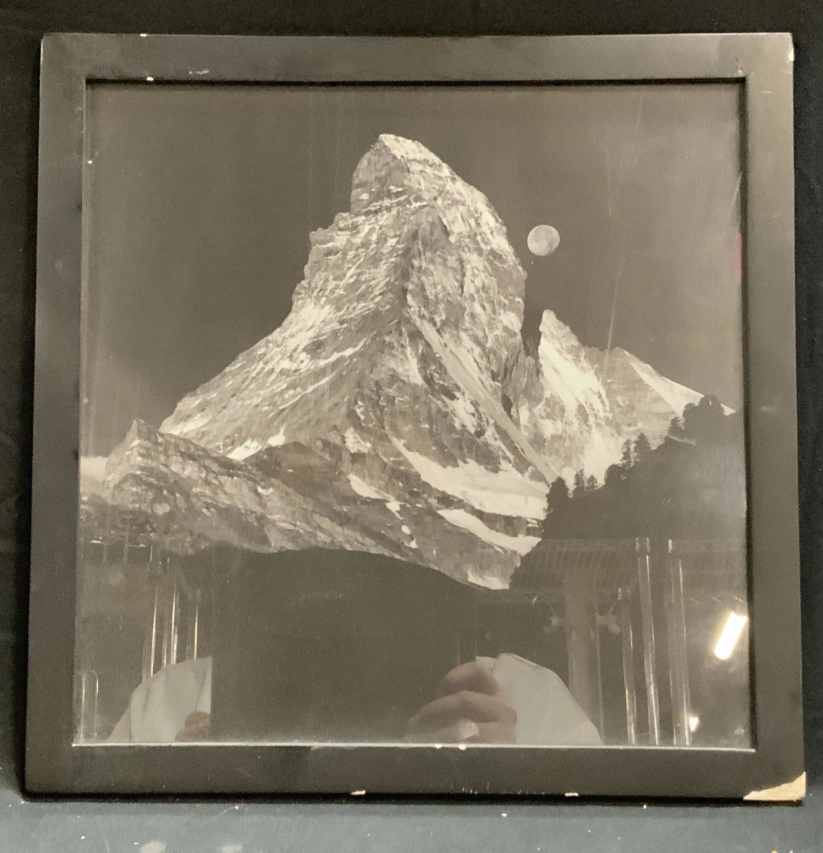 Framed Beat Presser Matterhorn Silk Screen Print (1 of 7)