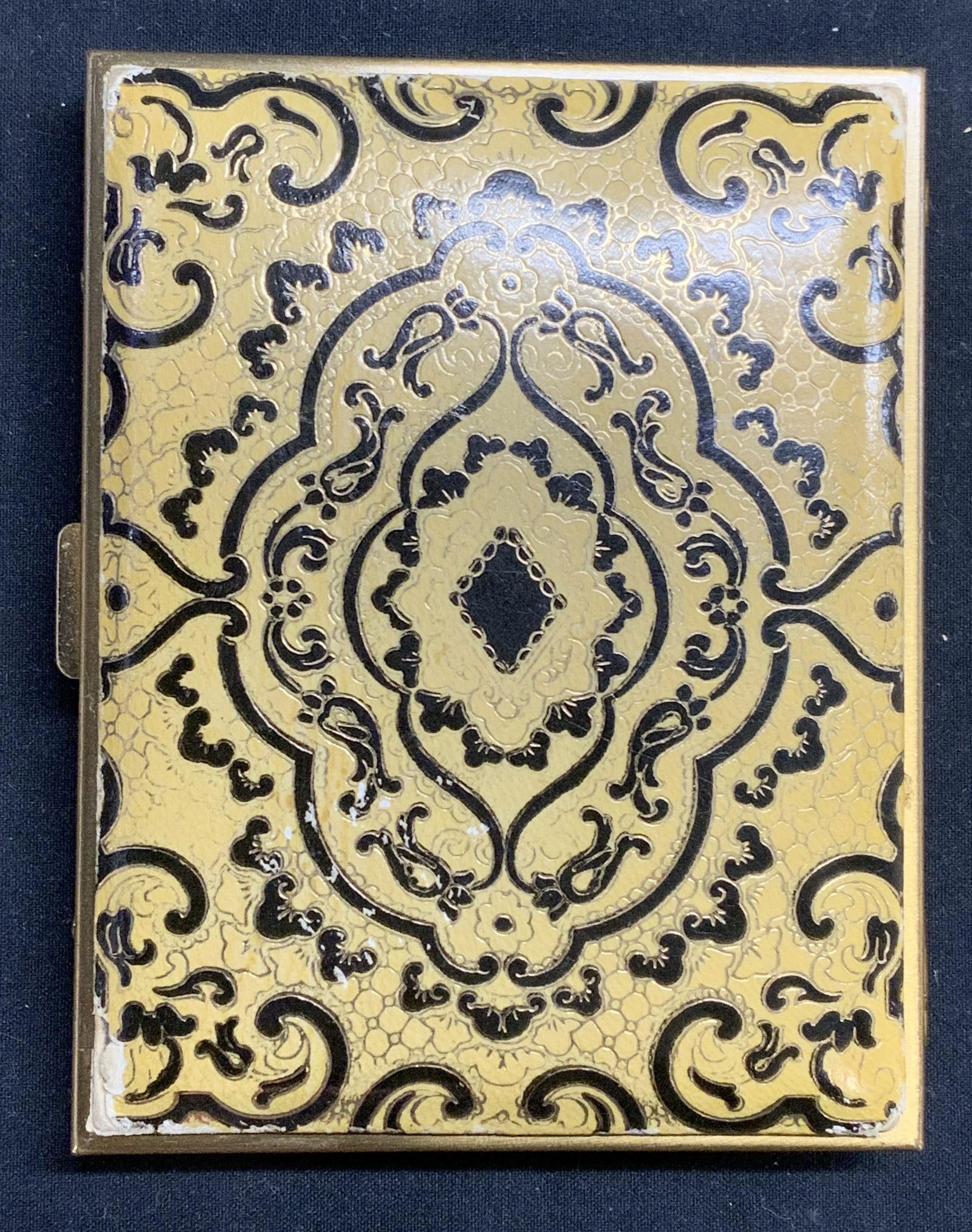 Vtg Italian Hand Tooled Leather Cigarette Case (1 of 7)