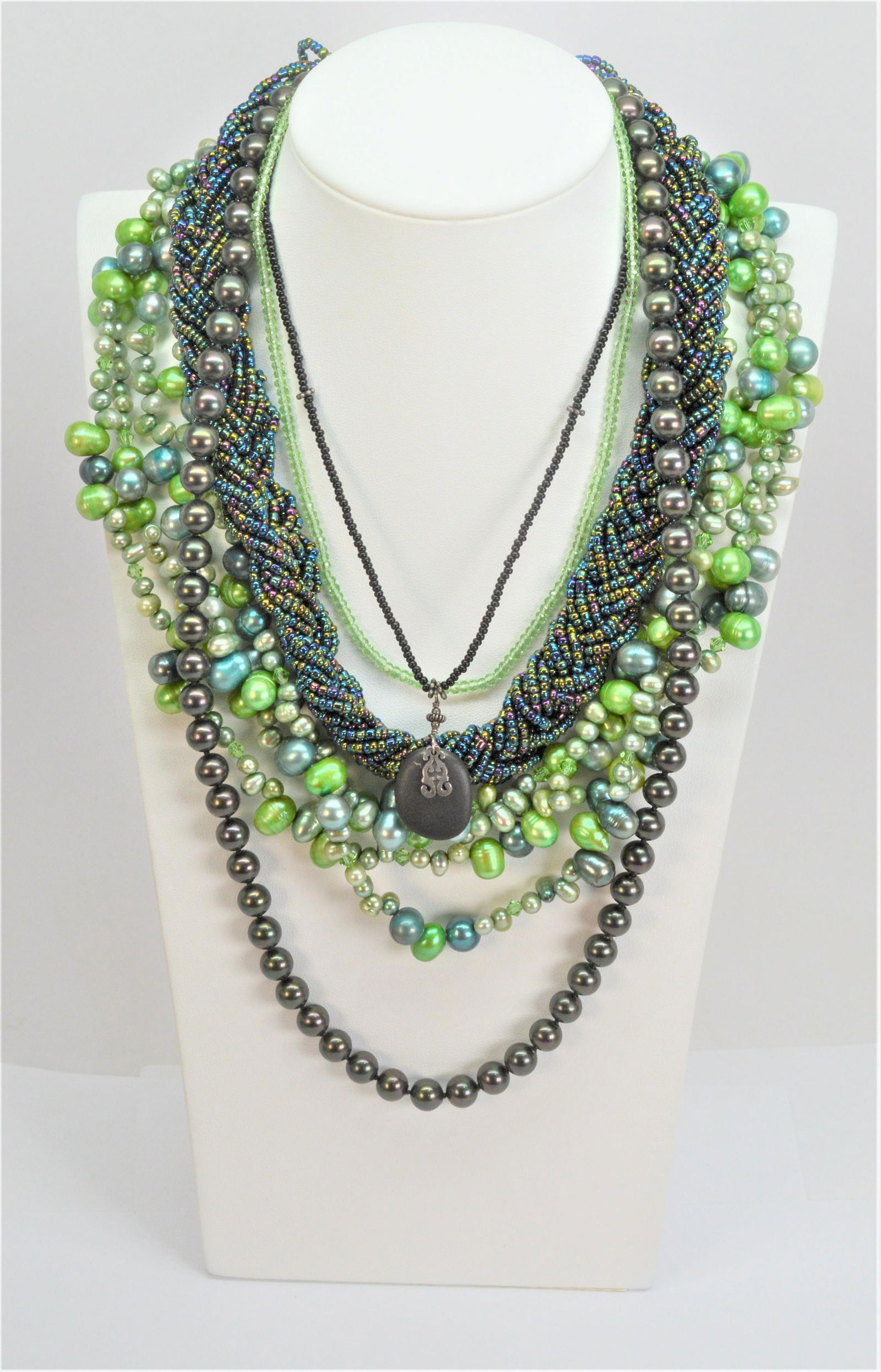 Collection of five necklaces (1 of 2)