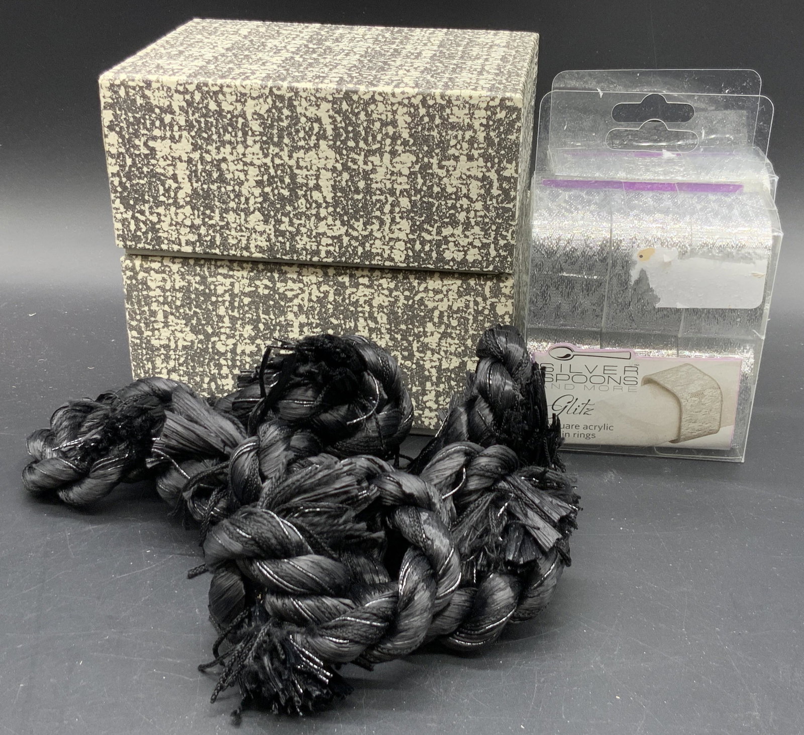 Group Lot Napkin Rings, NIB Crystal & More (1 of 9)