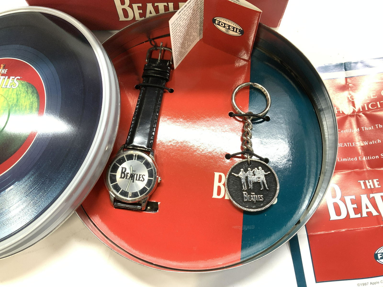 Collectible The Beatles Ltd Ed Fossil Watch, NIB (1 of 7)