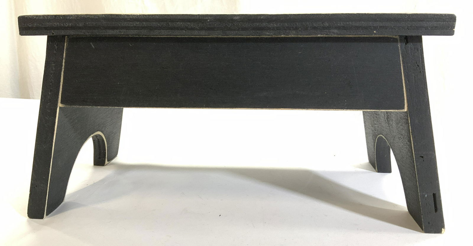 Black Wood Step Stool (1 of 6)