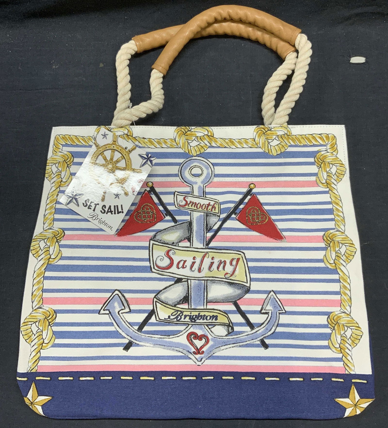 BRIGHTON Sail Into Summer Tote Bag NWT (1 of 6)