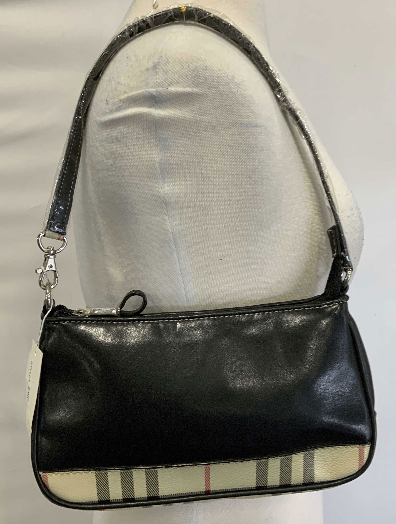 Burberry Style Faux Leather Purse, NWT (1 of 8)