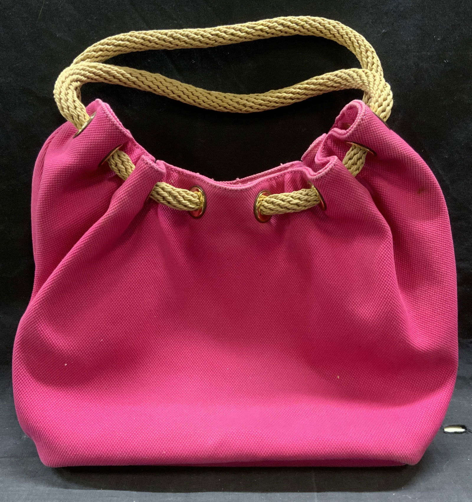 MICHAEL KORS Pink Cotton Handbag (1 of 7)
