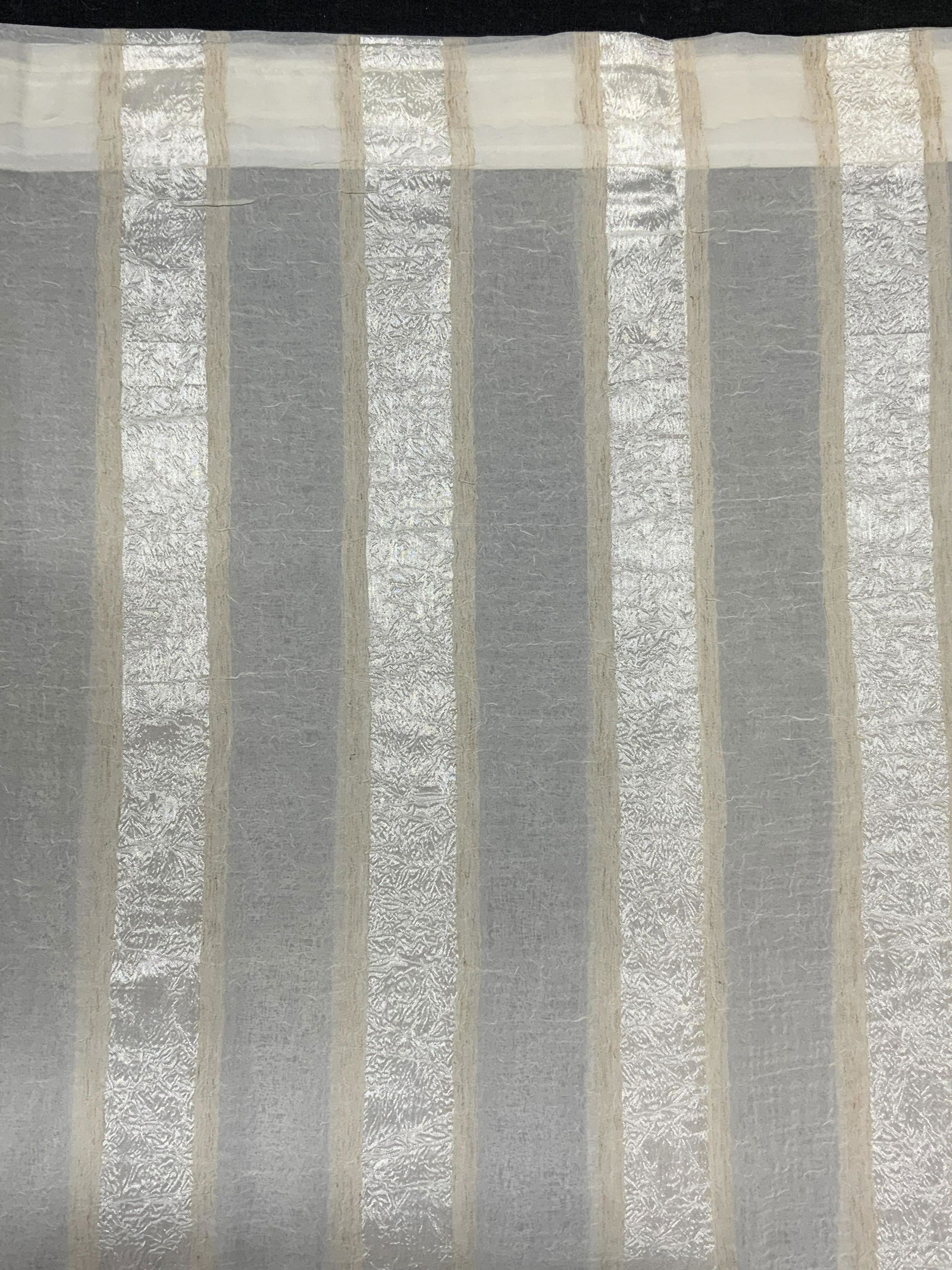 White Crepe Window Shade, Drapery (1 of 7)