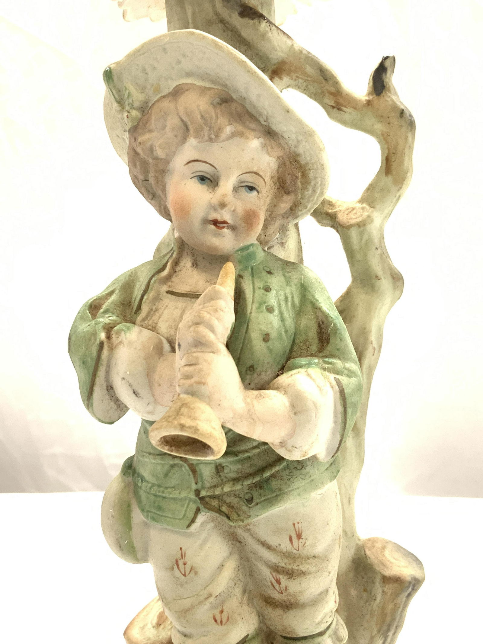 ANDREA  Hand Painted Porcelain Lamp, Japan (1 of 7)