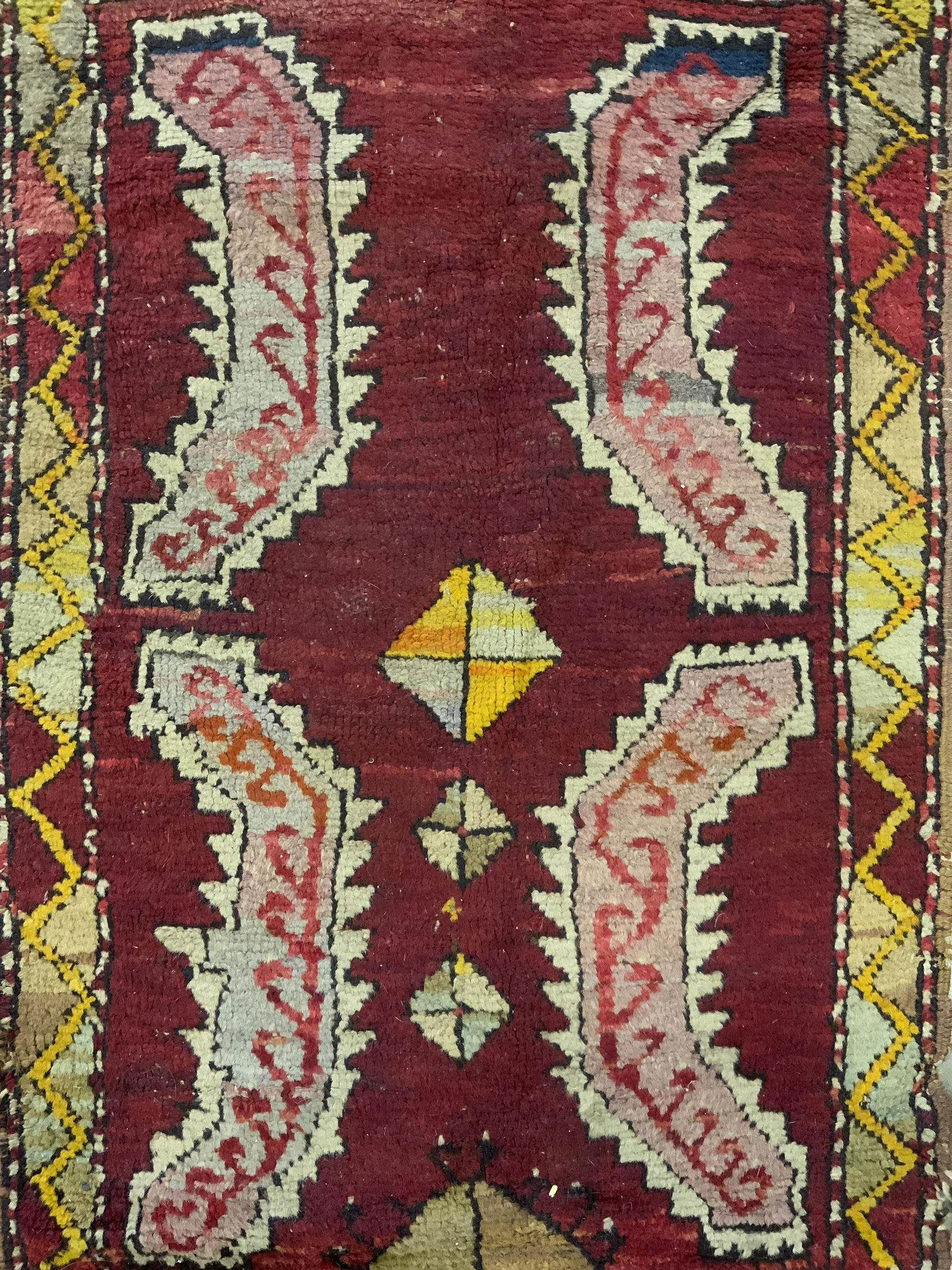 KIRSEHIR YASTIK Vintage Handmade Wool Rug (1 of 7)