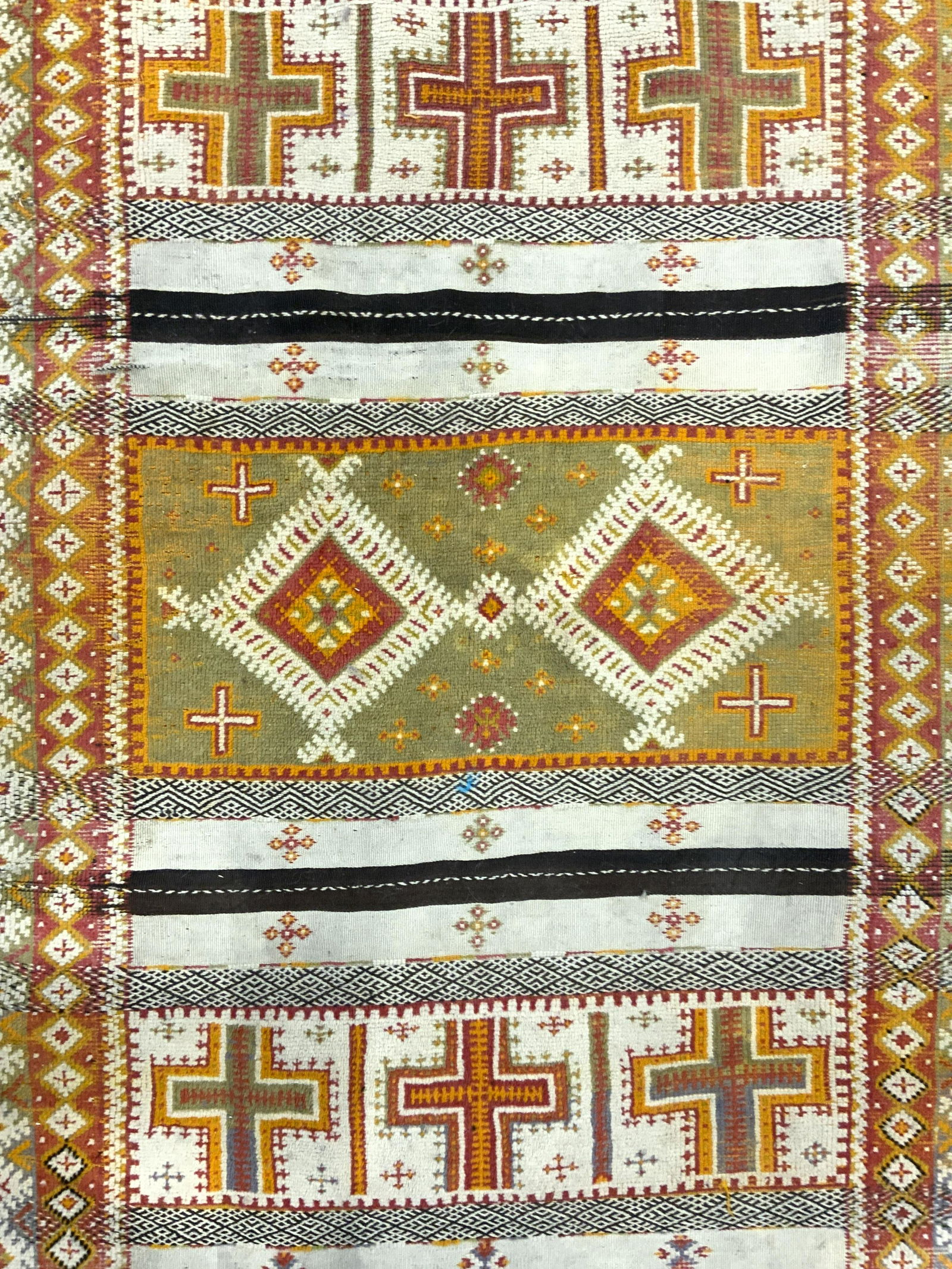 Handmade Vintage Turkish Wool Area Rug (1 of 7)