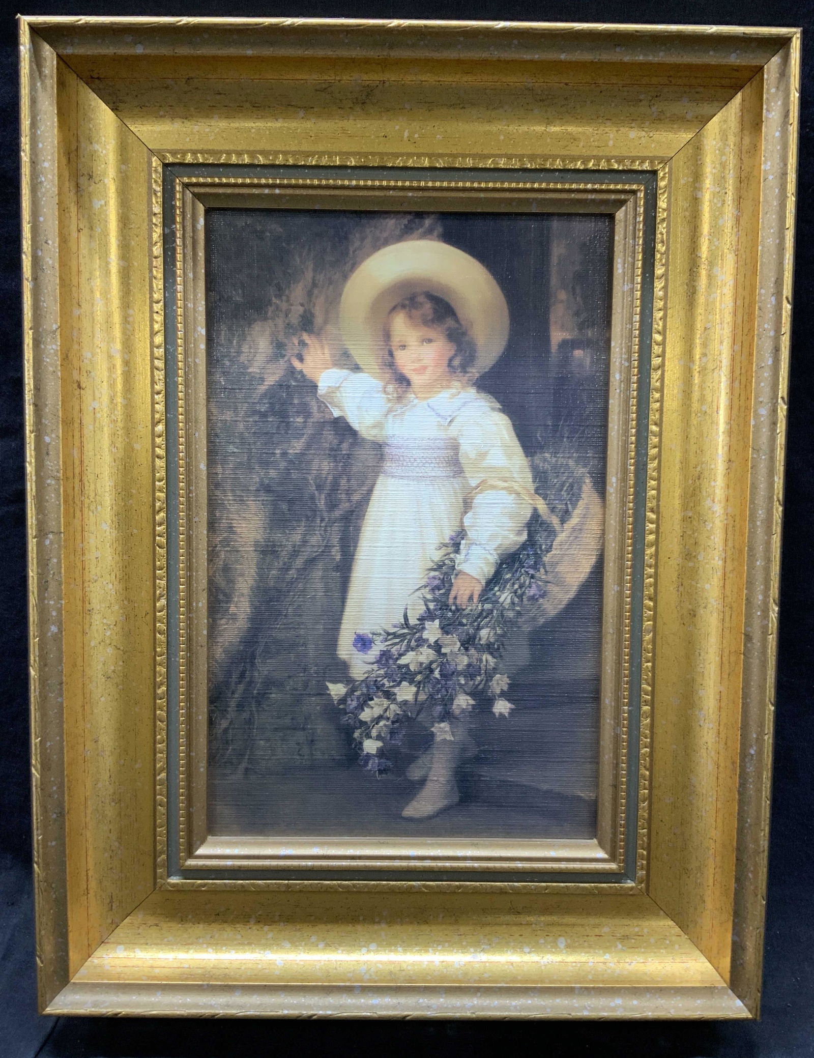 Goetze Victorian Flower Child Litho (1 of 7)