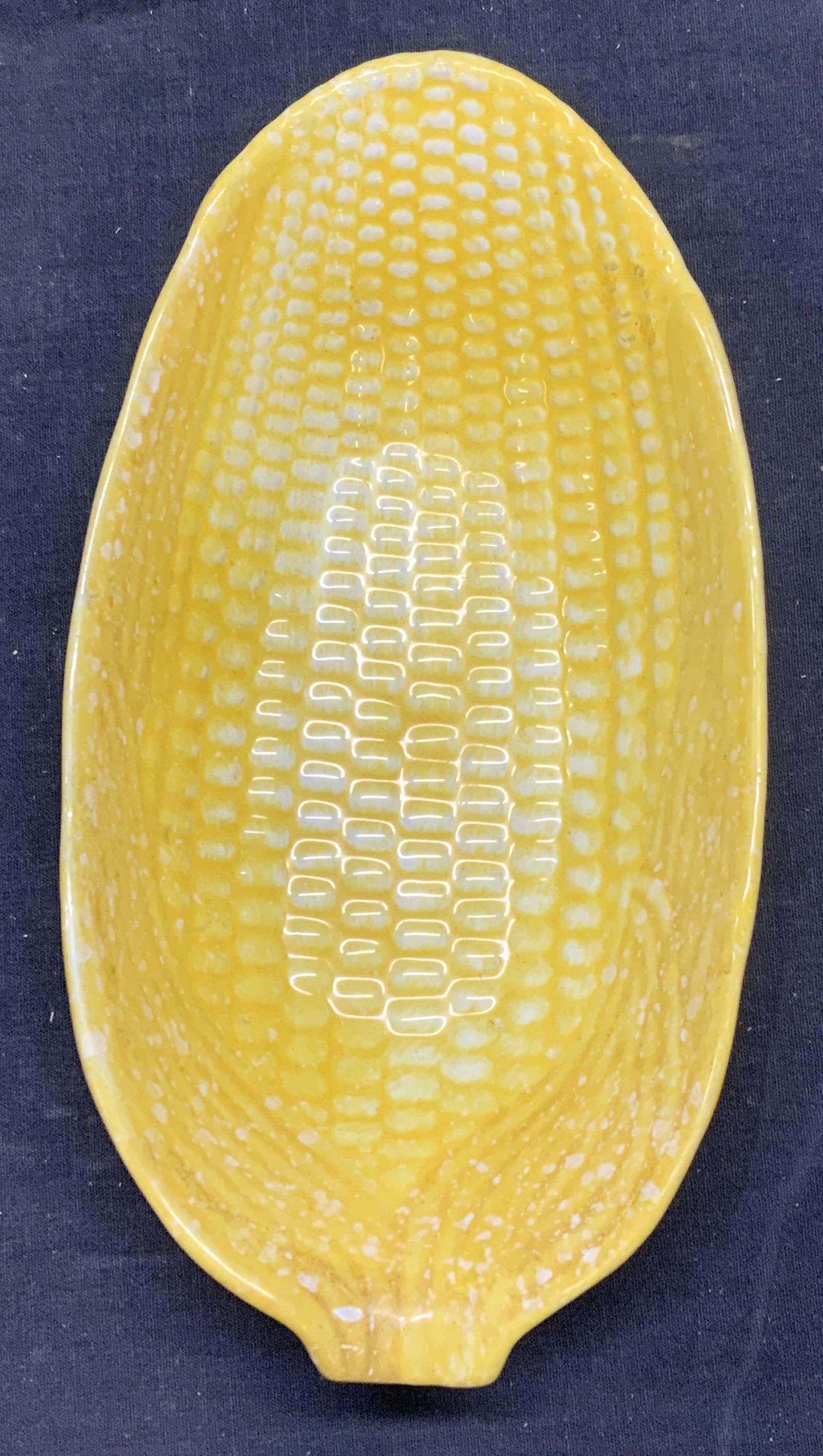 Ceramic Majolica Corn Bowl, Italy (1 of 6)