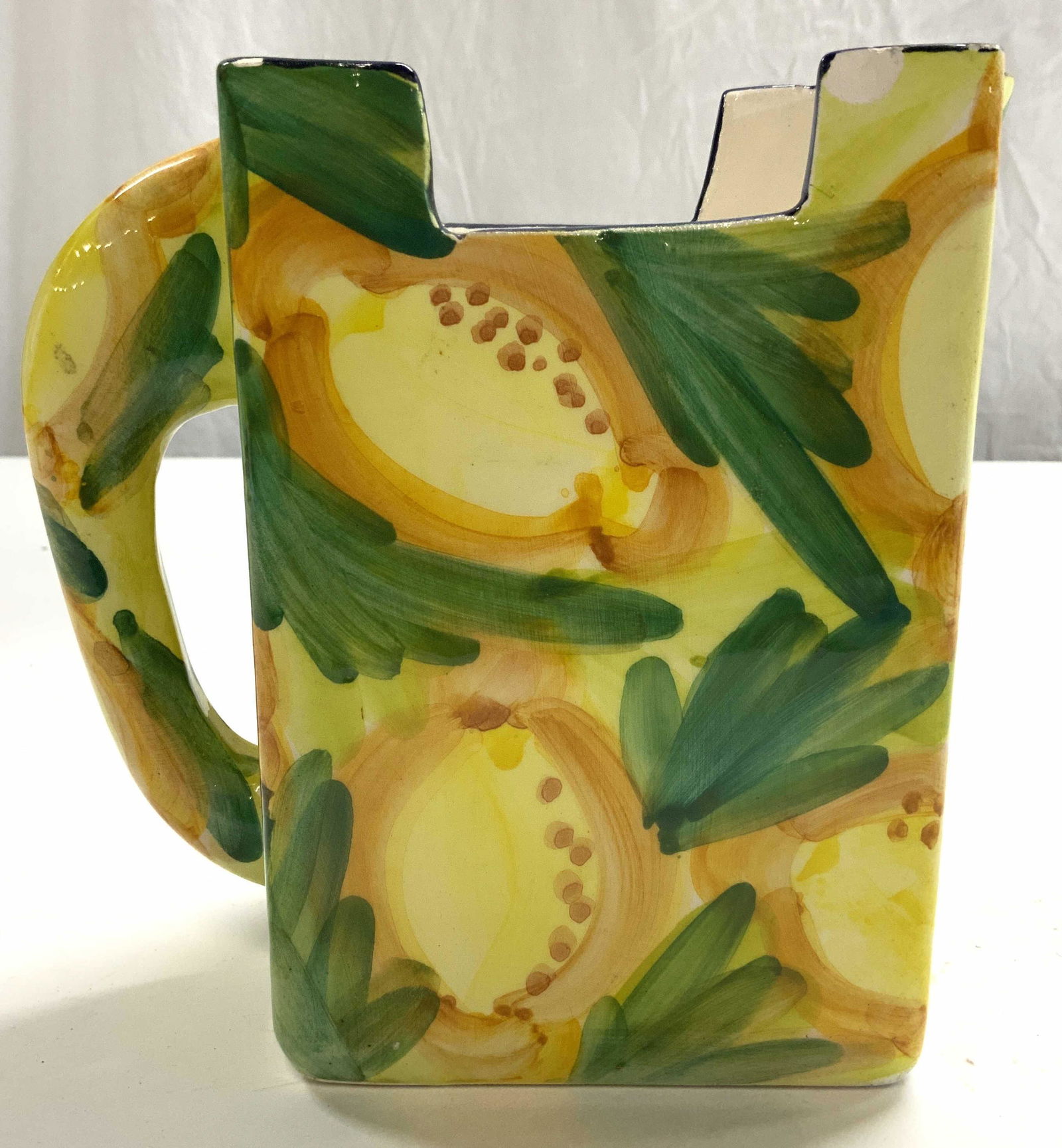 Hand Painted Porcelain Pitcher Vessel (1 of 7)
