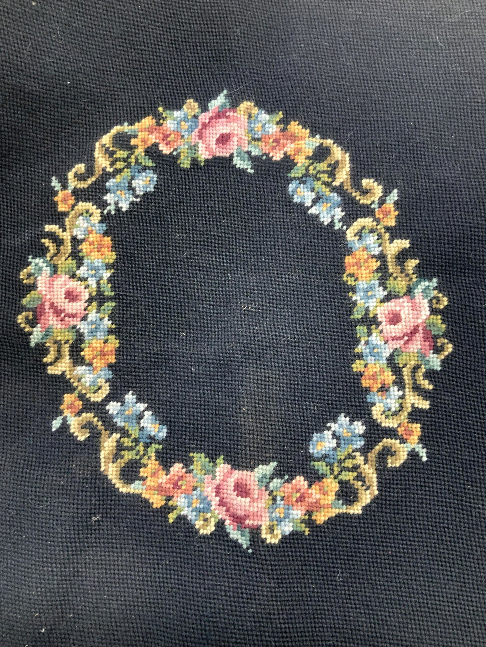 Hand Crafted Needlepoint work on Canvas (1 of 6)