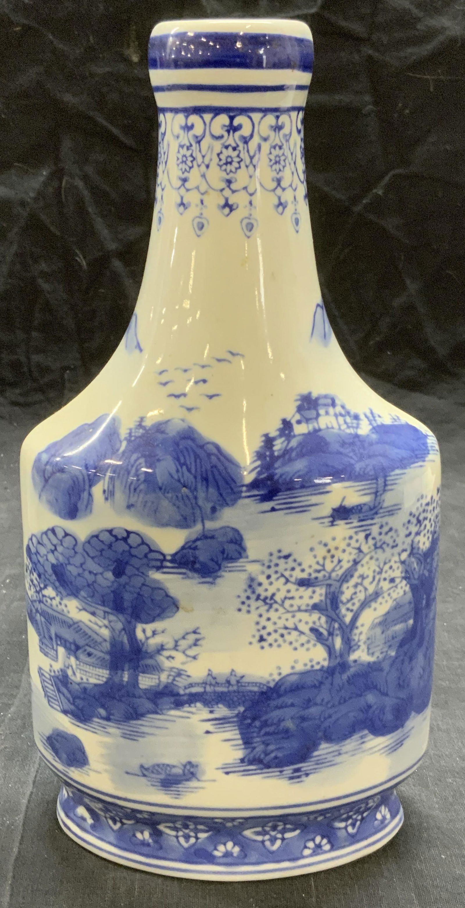 FORMALITIES BY BAUM Blue & White Porcelain Vase (1 of 6)