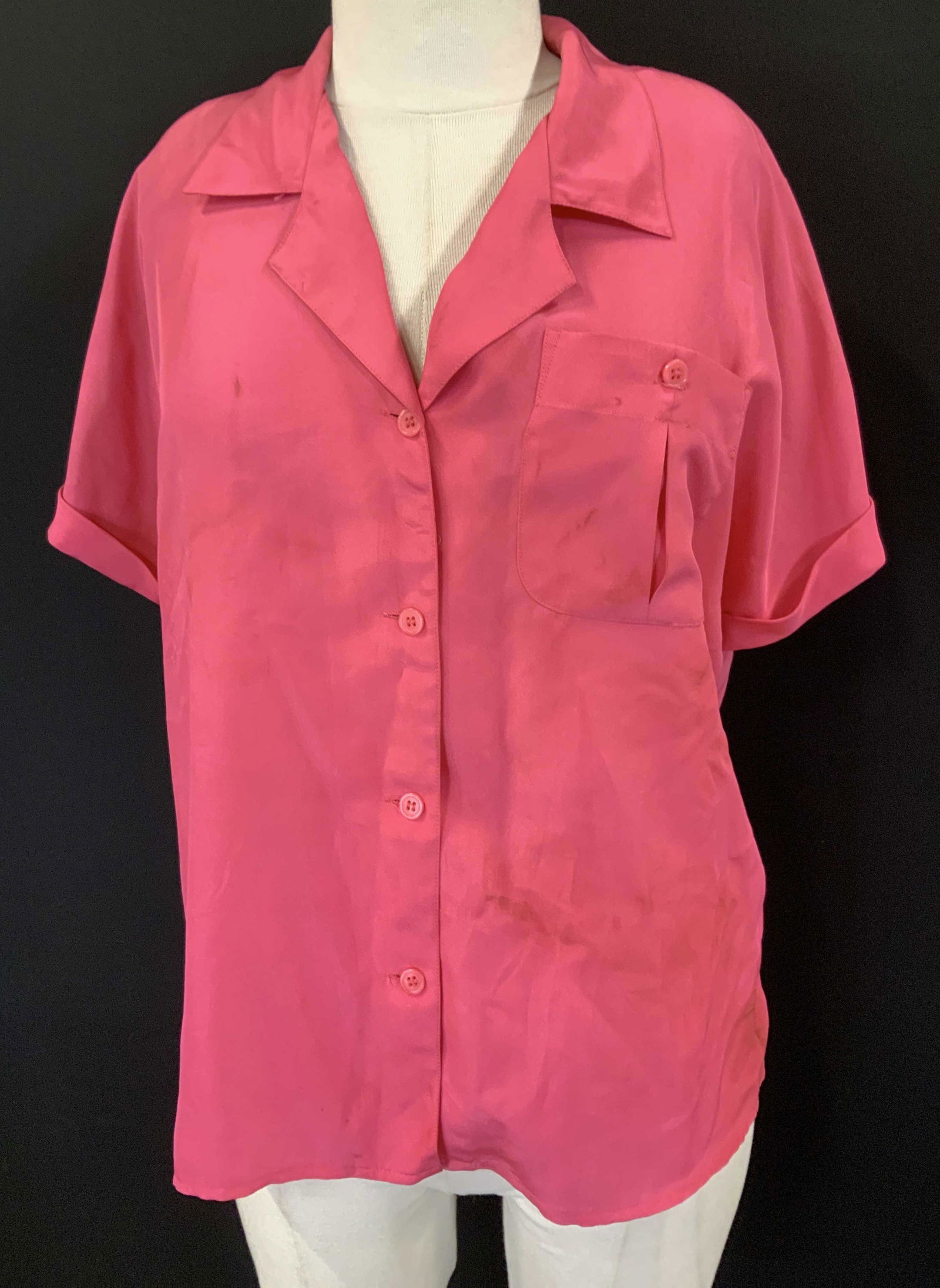 Neil Martin Vintage Silk Blouse (1 of 6)