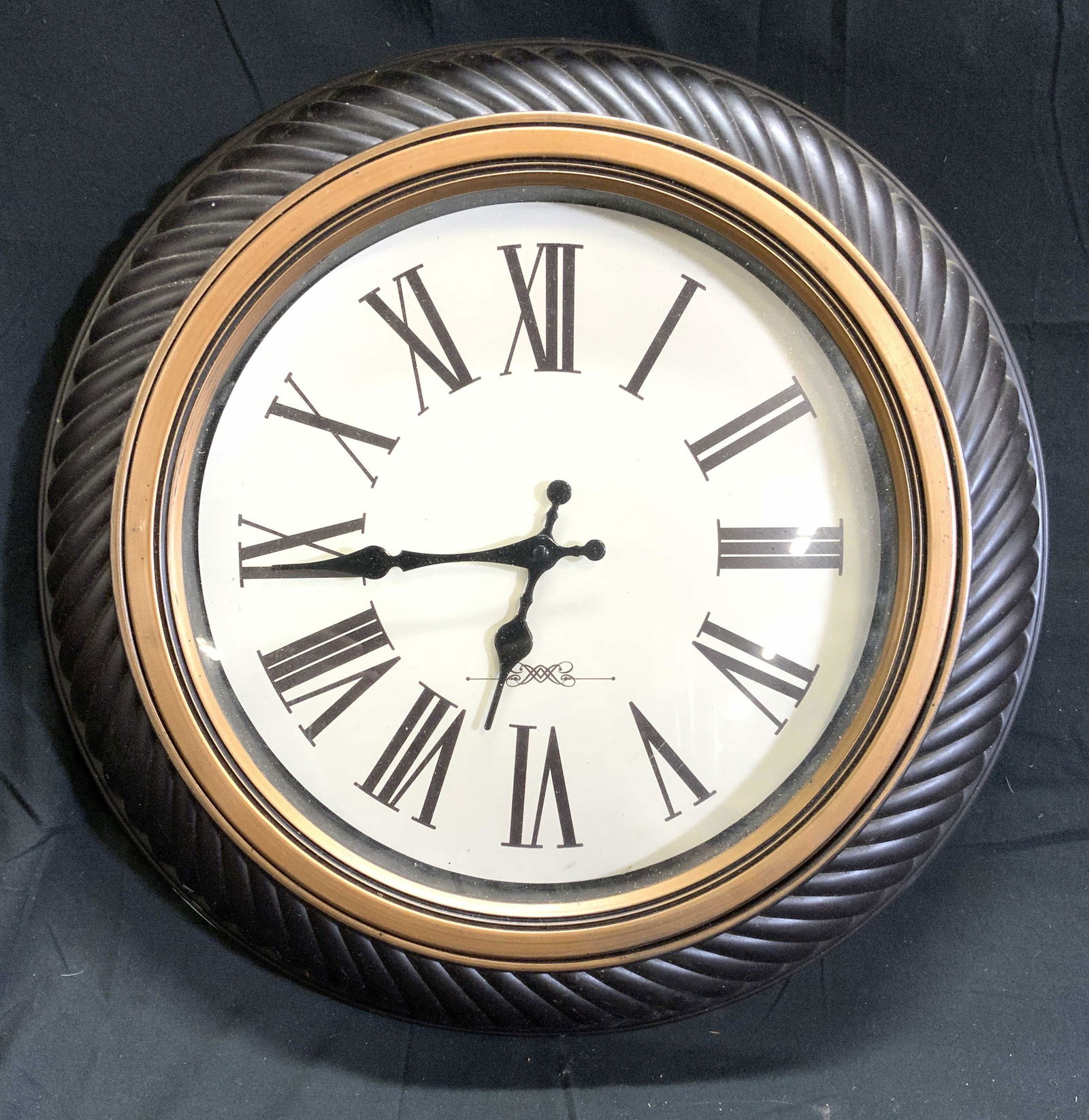 Wall Clock W Roman Numerals (1 of 6)