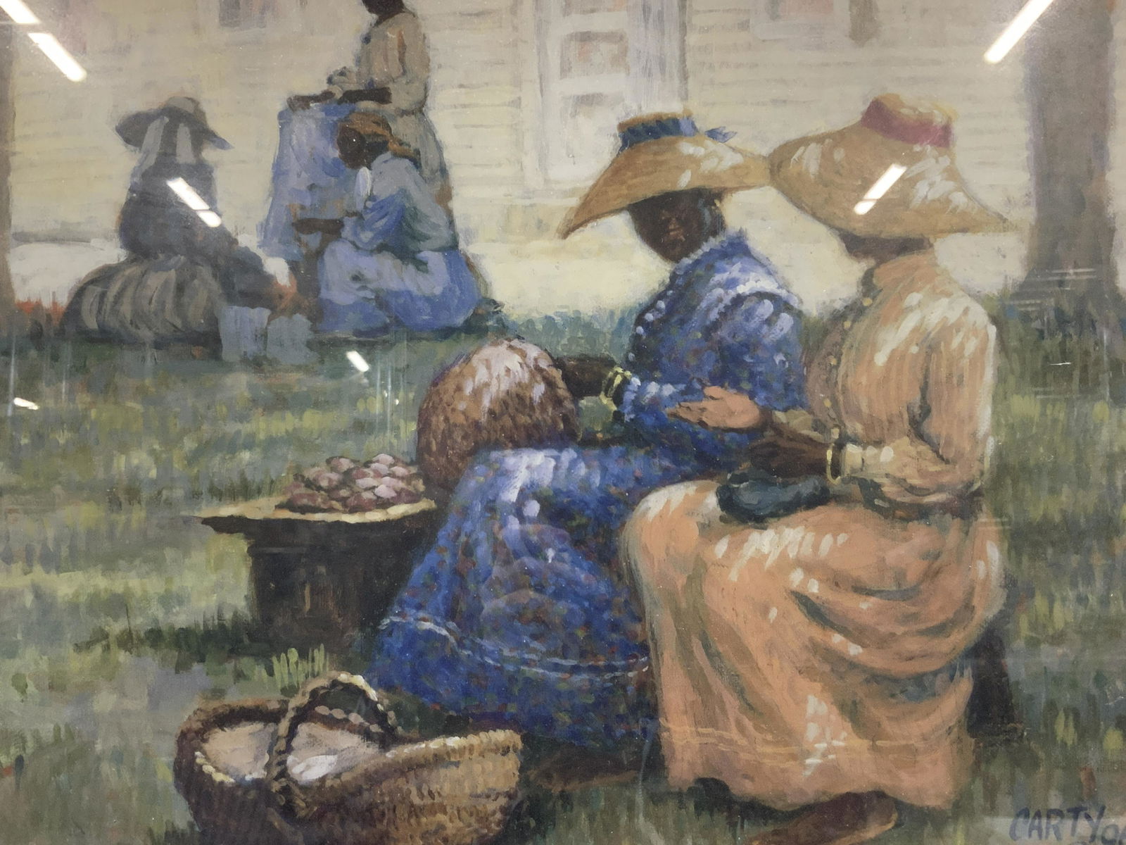 Leo Carty Market Talk Lithograph (1 of 9)