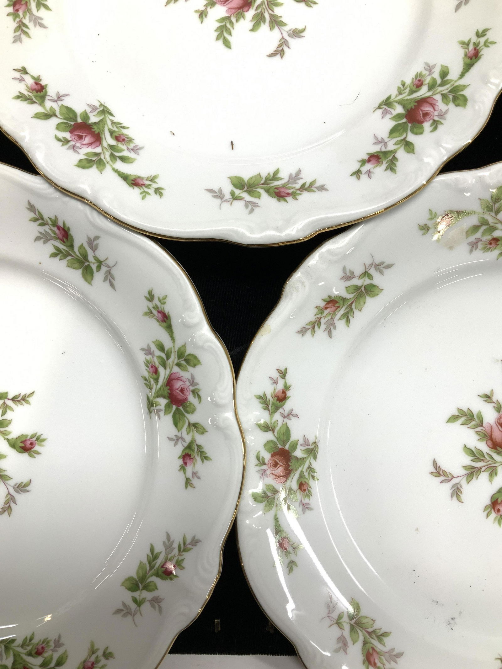 Johann Haviland China Plate Set 8, Bavaria (1 of 6)