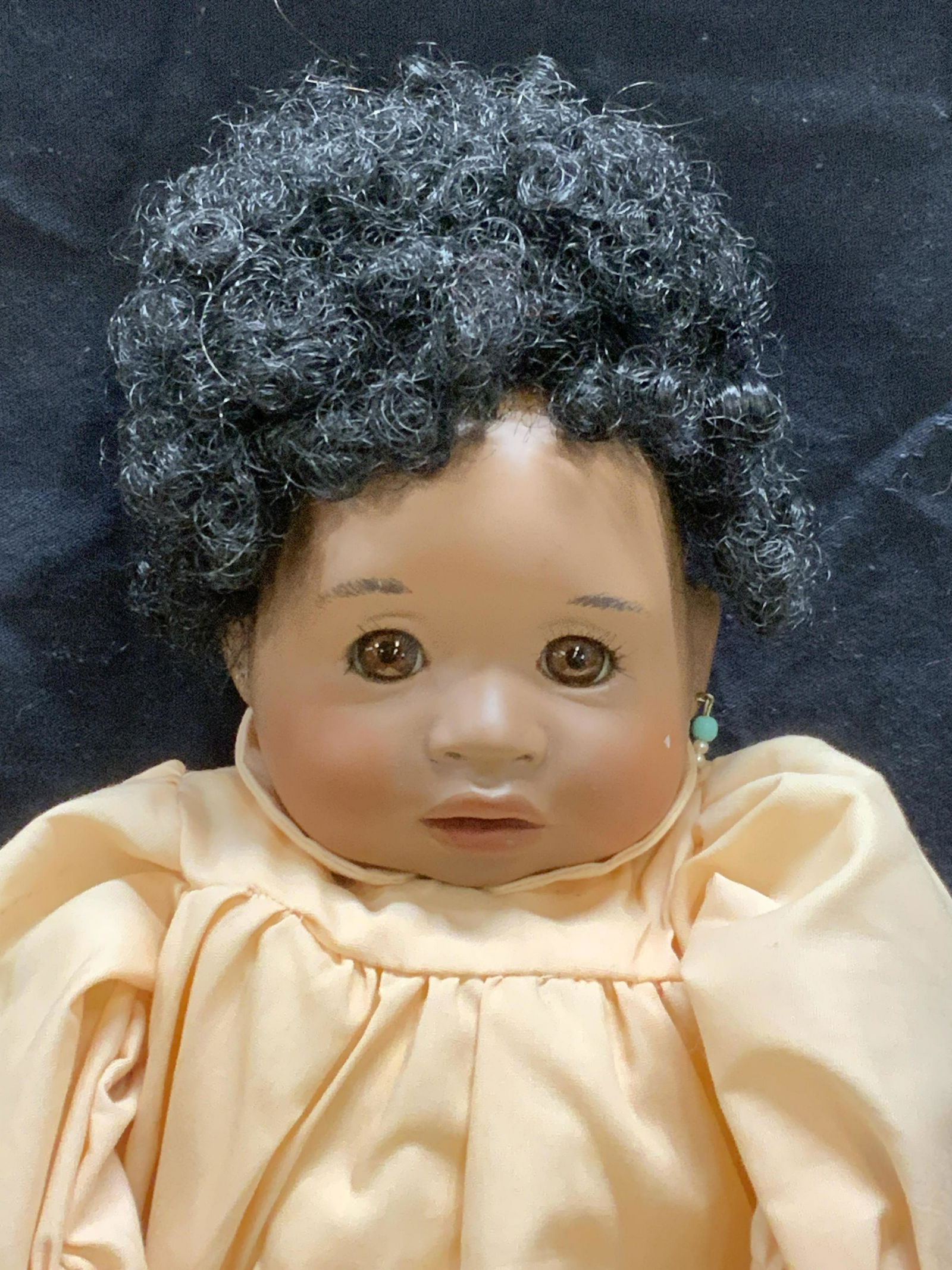 Vtg FRANCES LYNN Dumplin Repro Porcelain Doll (1 of 6)
