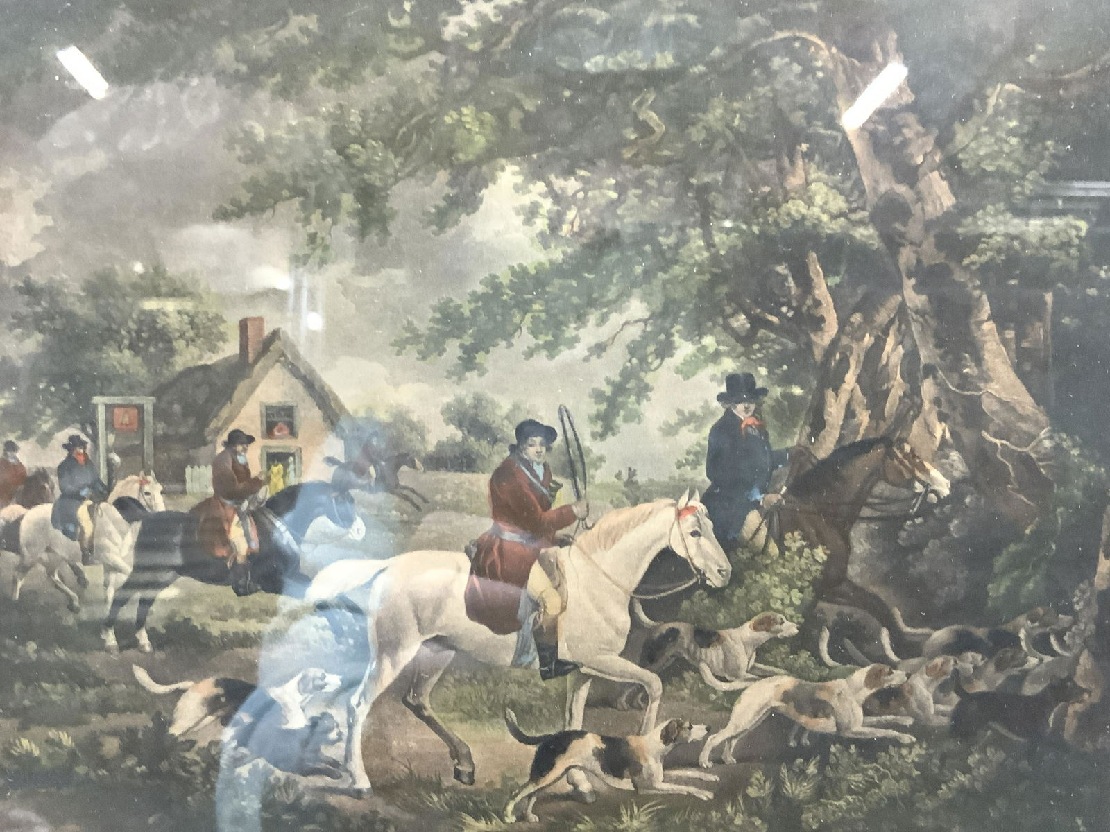 MORLAND Fox Hunting Going Into Cover Plate Etching (1 of 10)