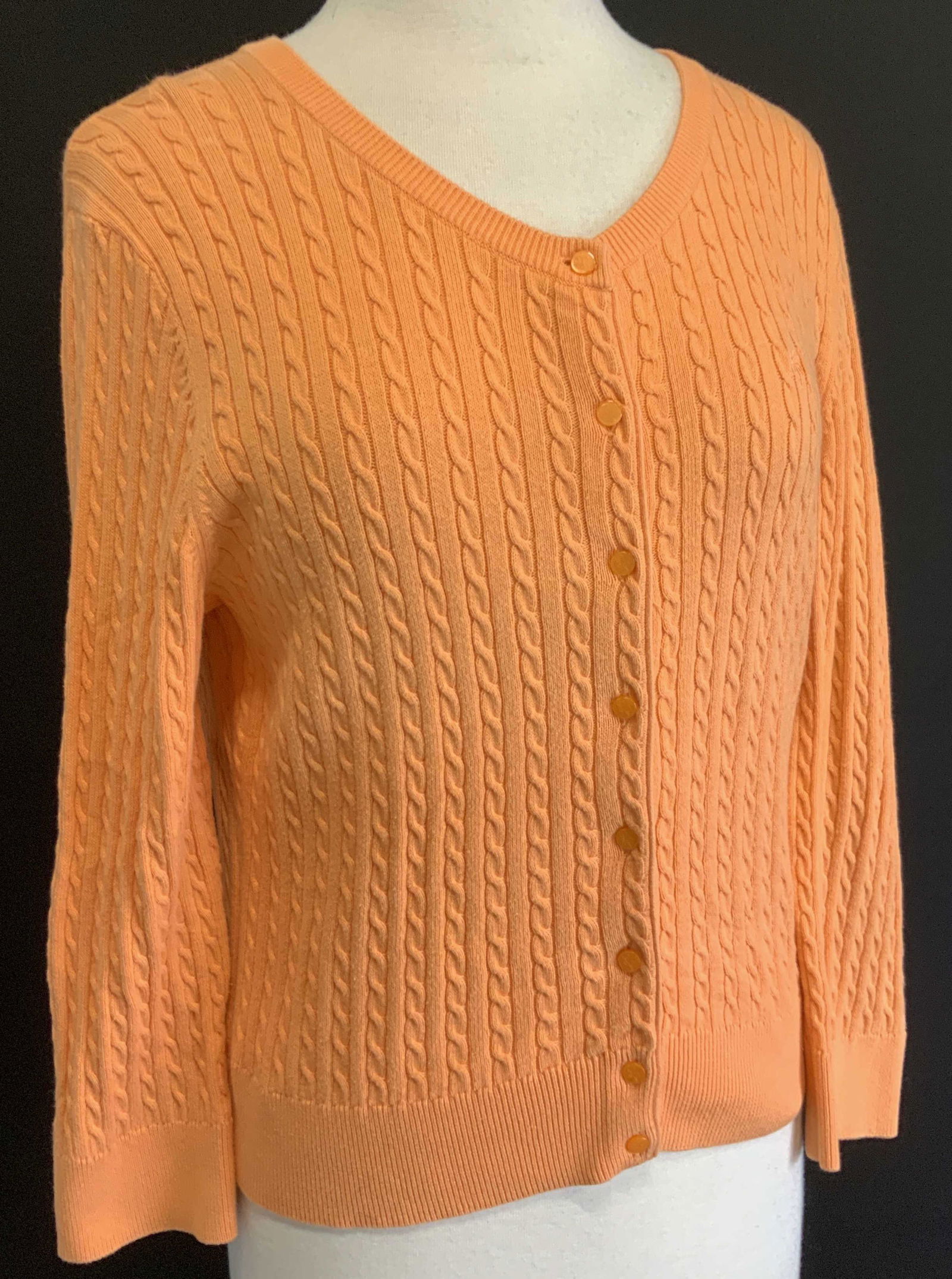 Lilly Pulitzer Cotton Cable Knit Cardigan (1 of 6)