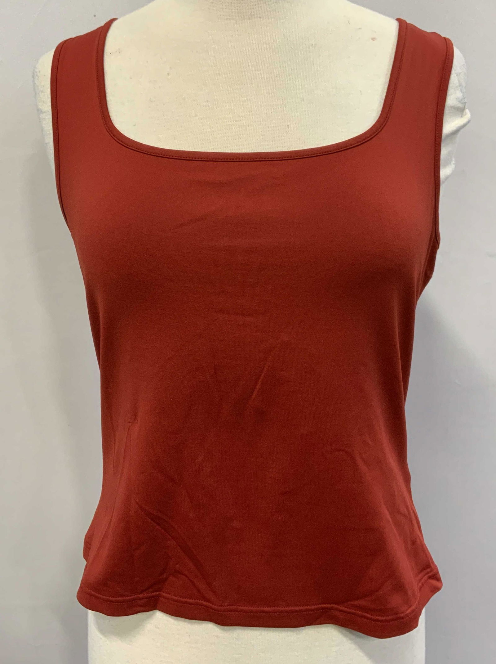 ANNE FONTAINE Basic Layering Tank Top, Red (1 of 6)