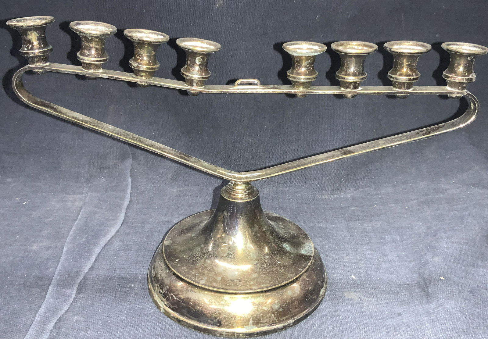 Vintage Silver Plate Menorah (1 of 9)