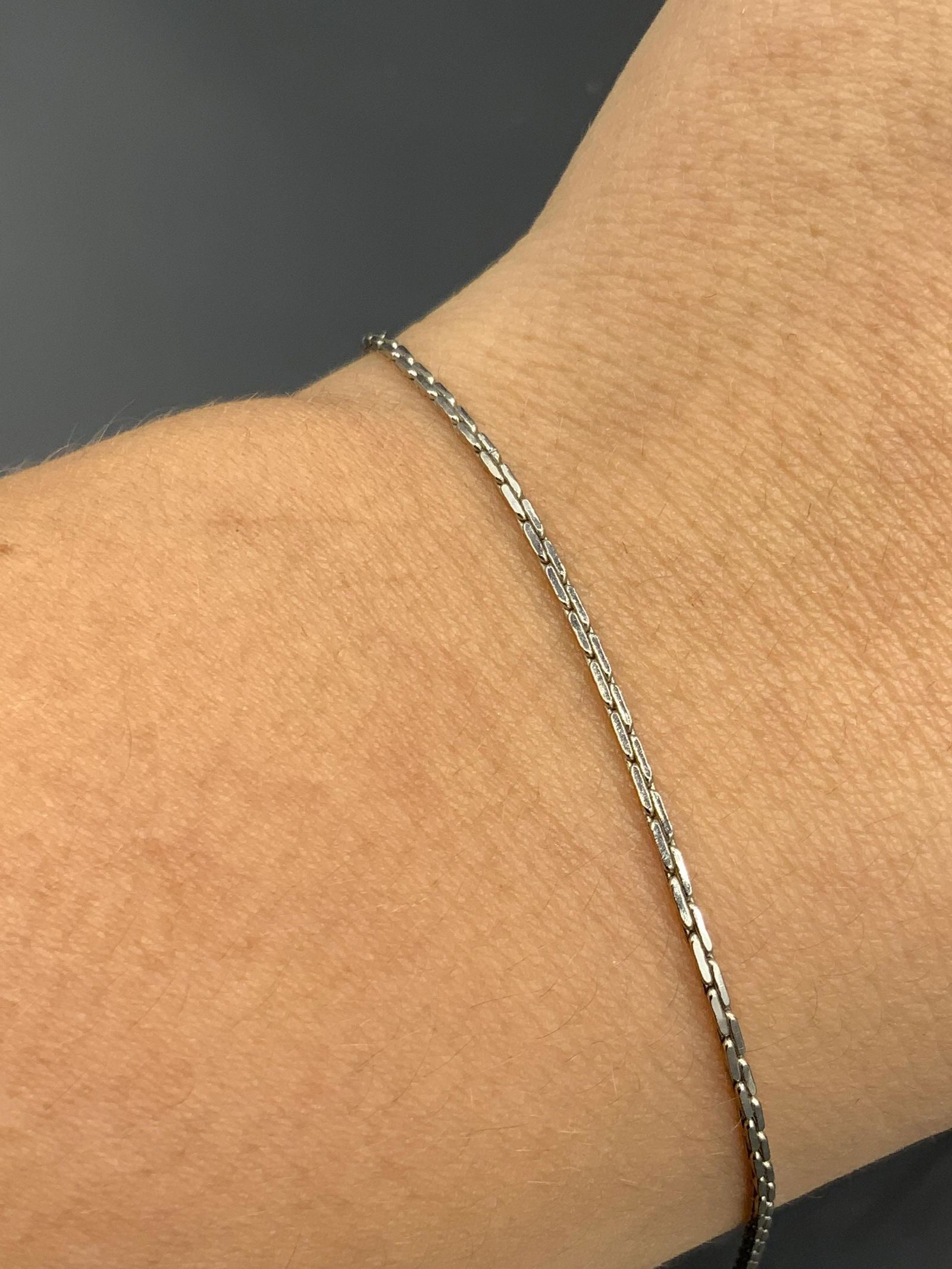 NS Minimalist Box Chain Bracelet, Jewelry (1 of 5)