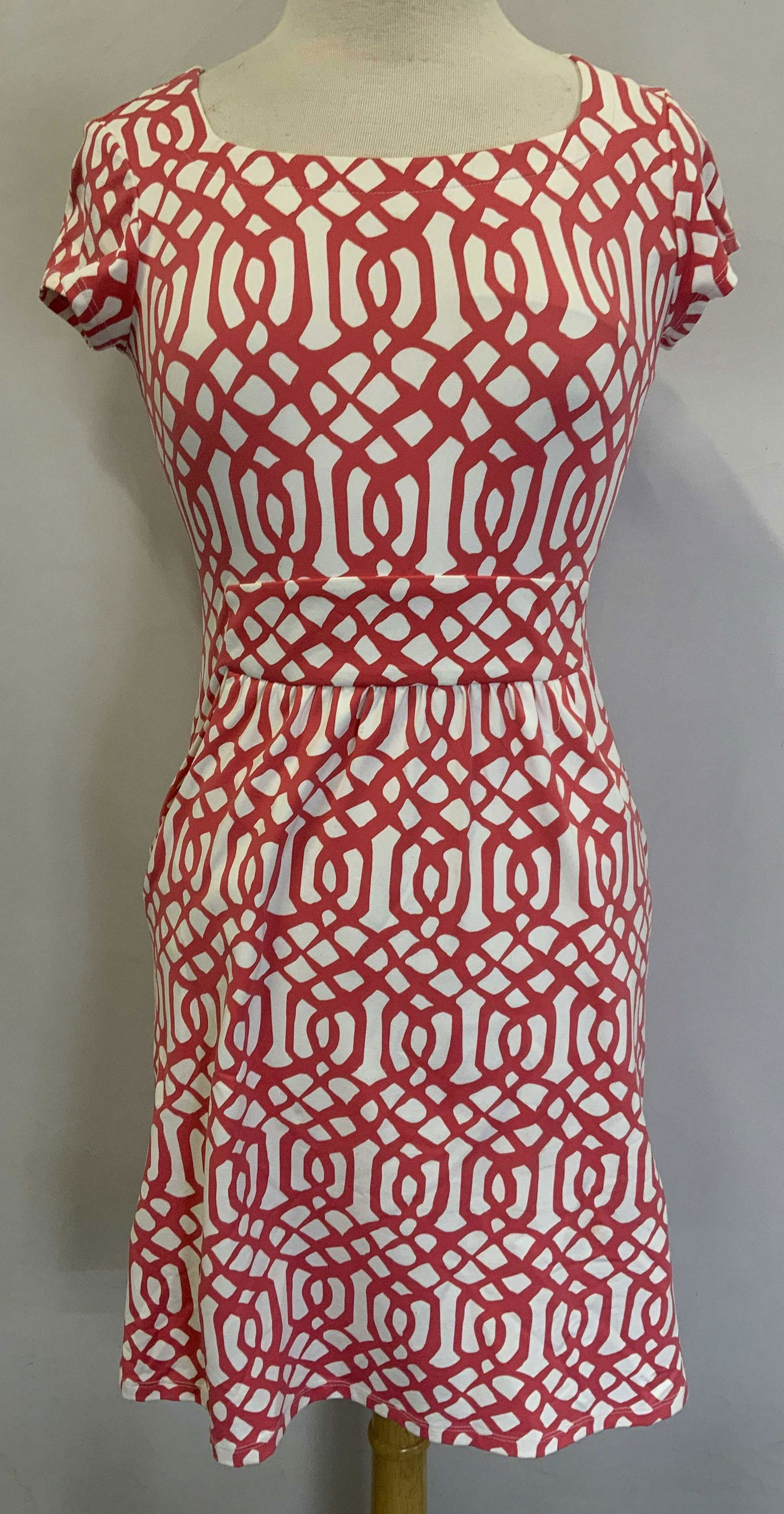 J MCLAUGHLIN Pink Graphic Print Dress (1 of 6)